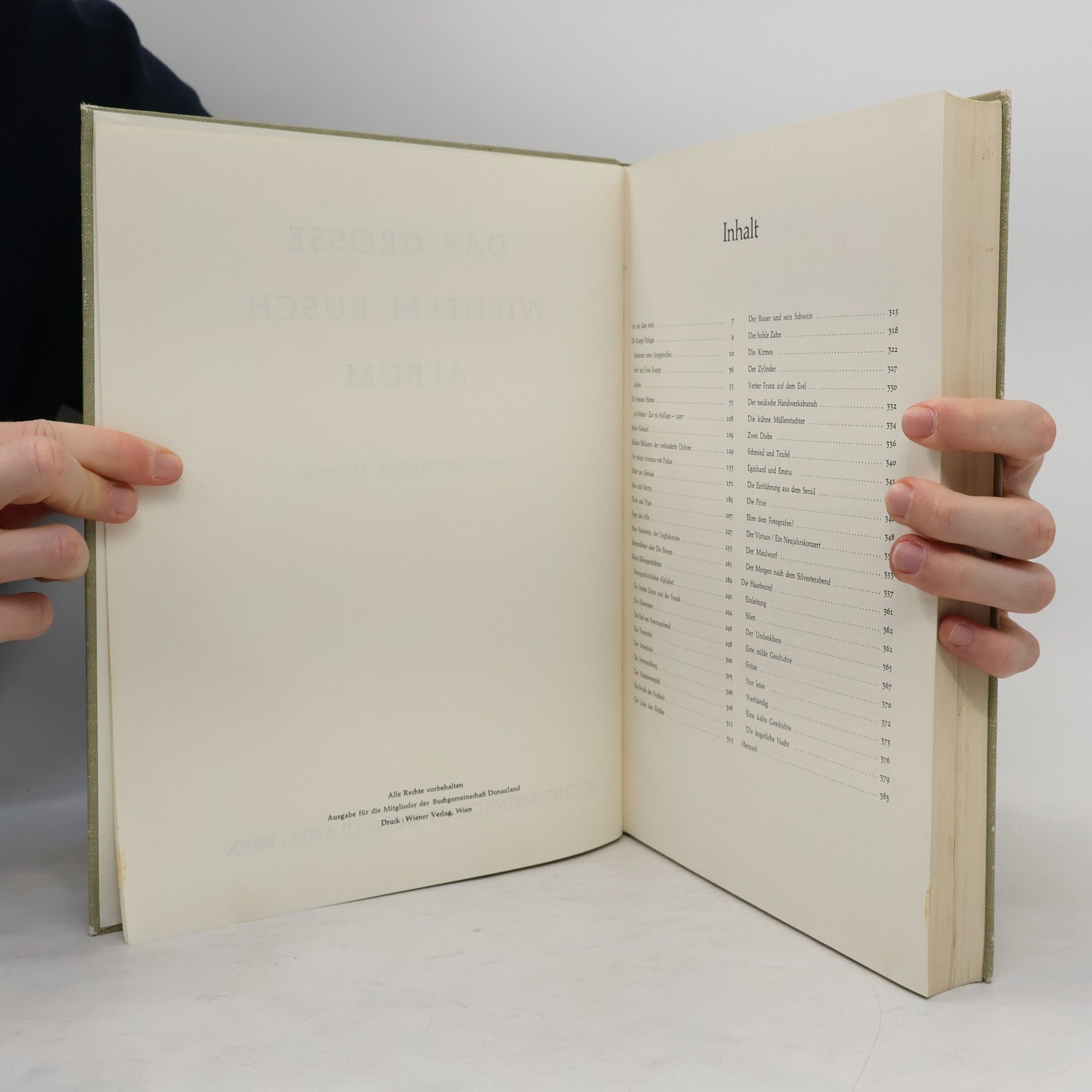 Wilhelm Busch Das grosse Wilhelm Busch Album