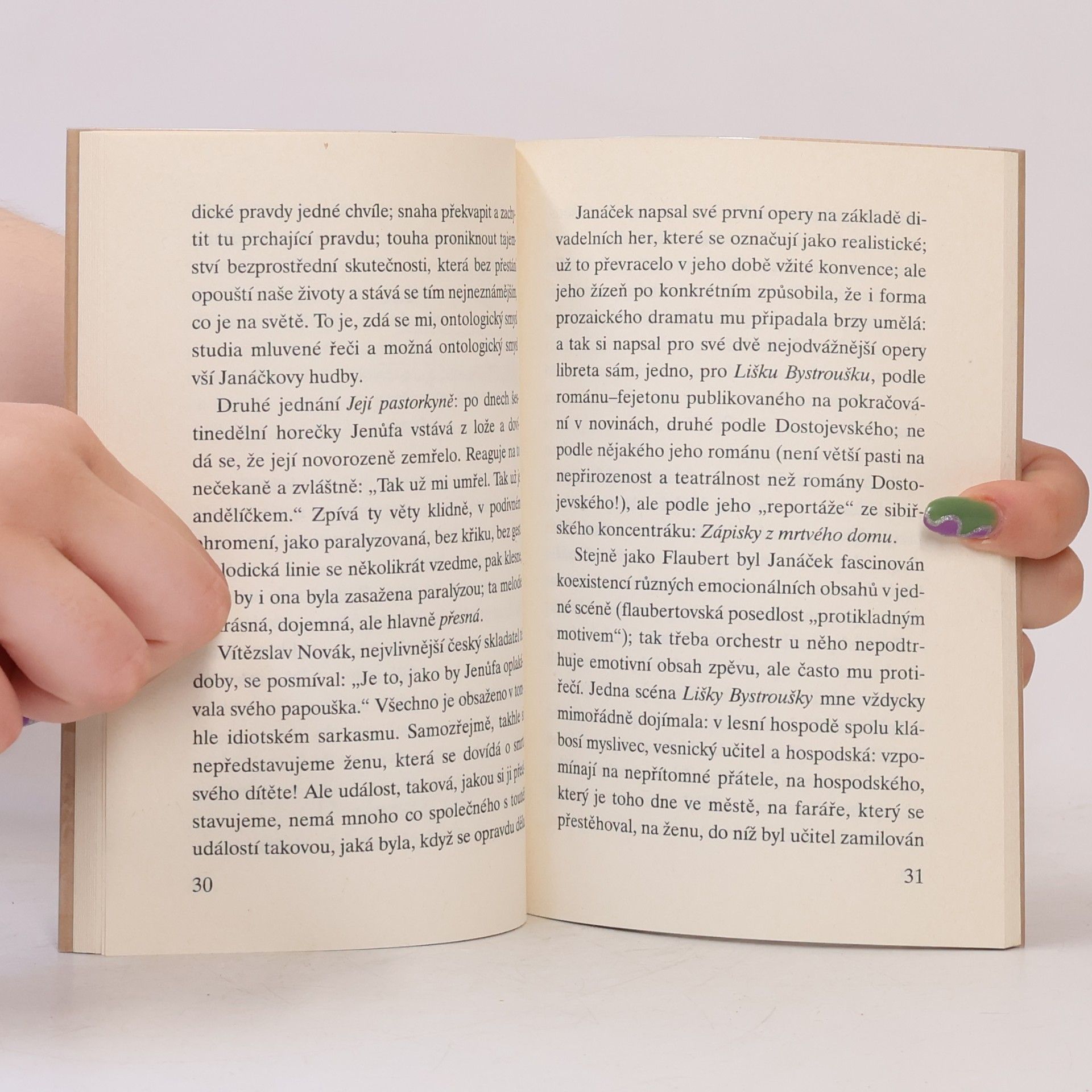 Milan Kundera Můj Janáček