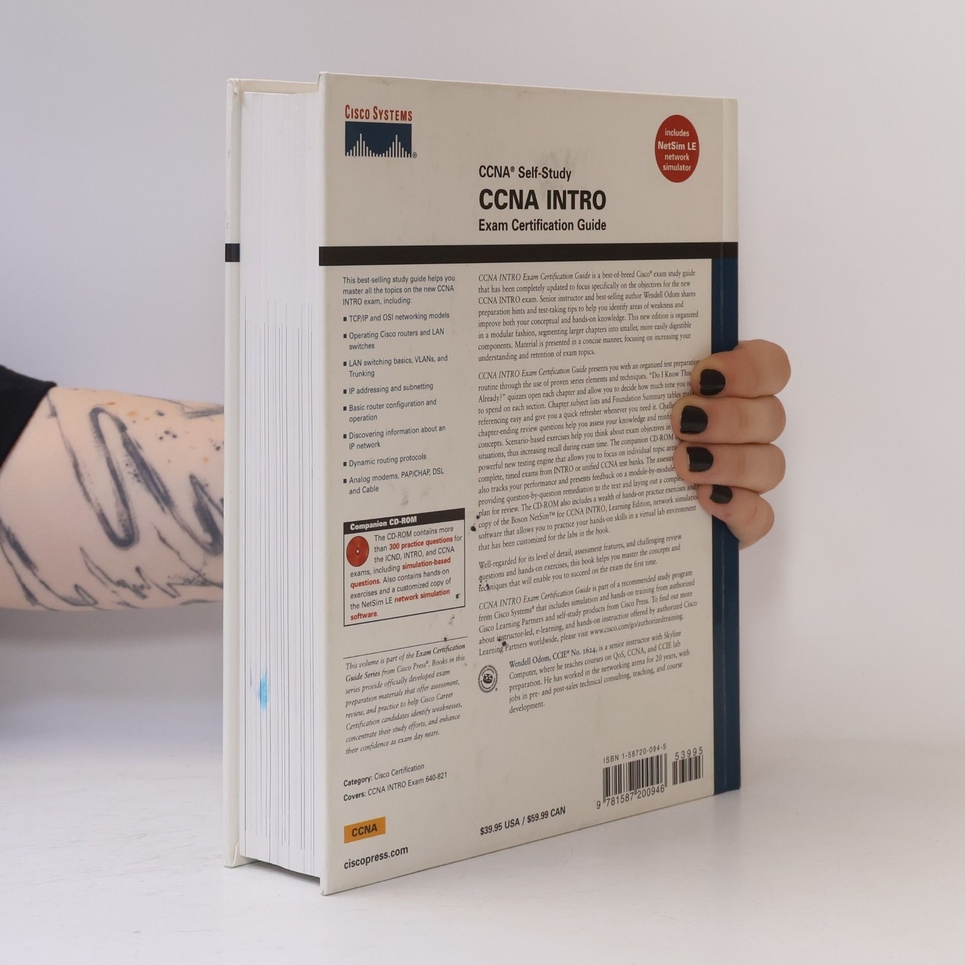 Odom Wendell CCNA INTRO exam certification guide : CCNA self study