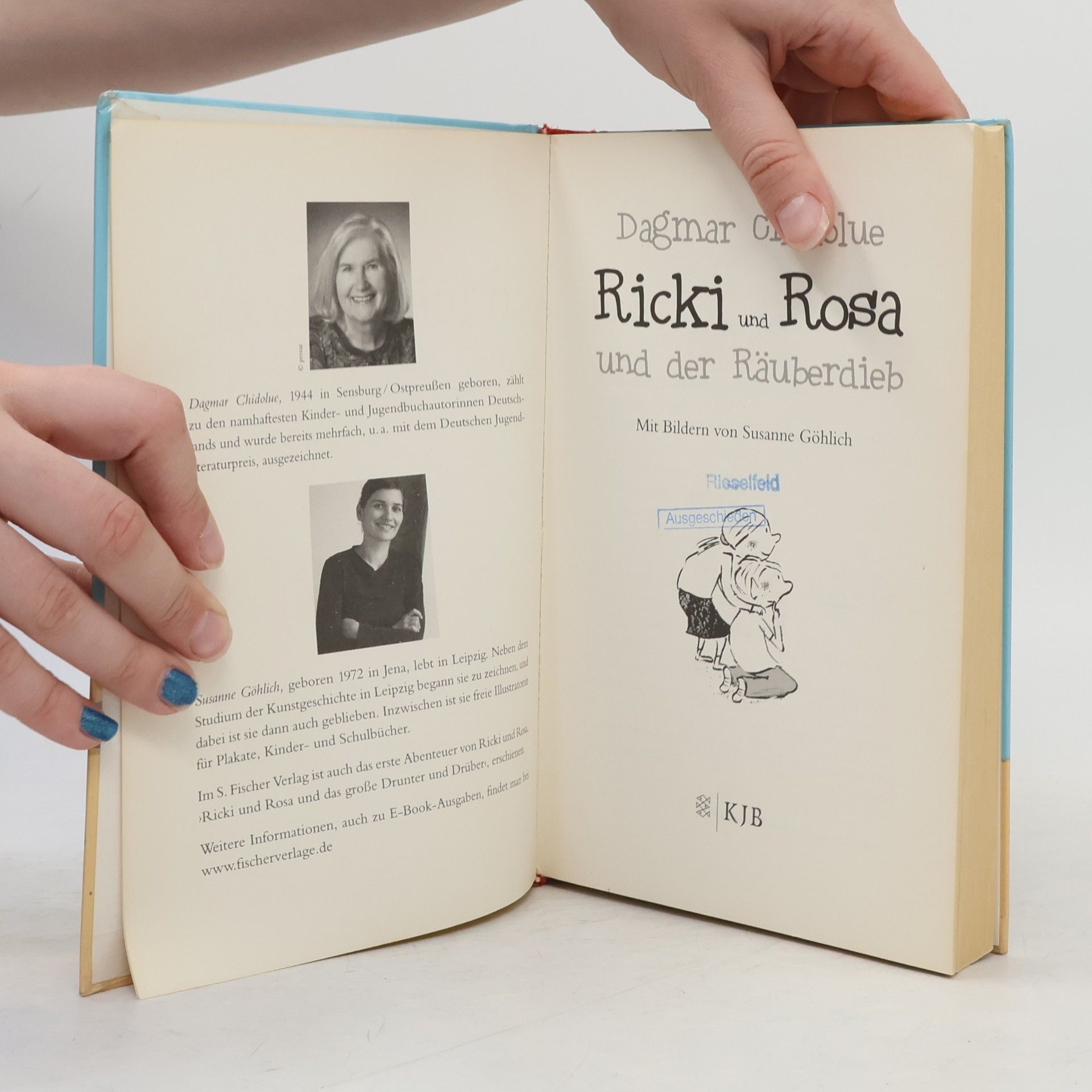 Dagmar Chidolue Ricki und Rosa und der Räuberdieb