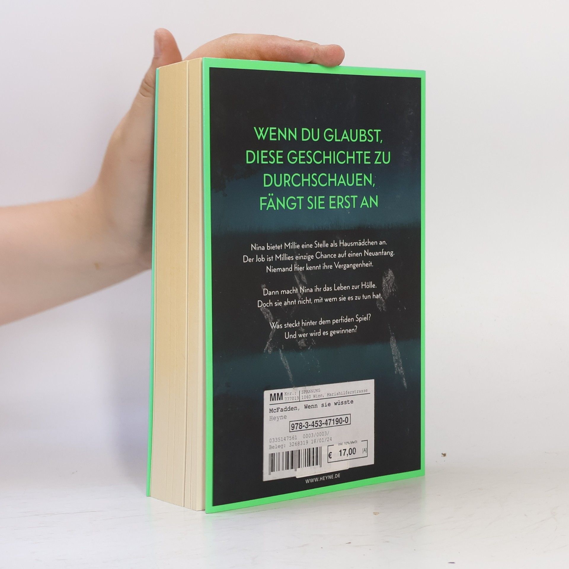 Freida McFadden Wenn sie wüsste