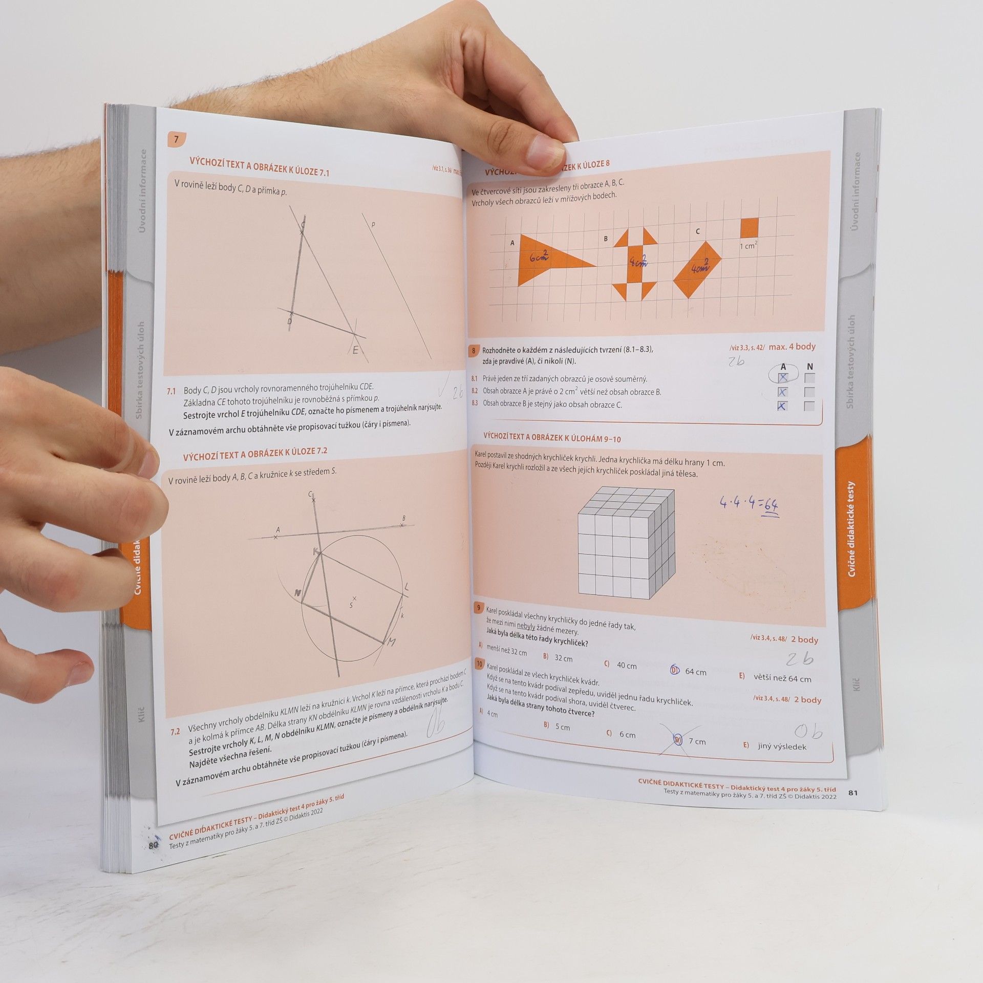 Magda Králová Testy 2023-2024 z matematiky pro žáky 5. a 7. tříd ZŠ