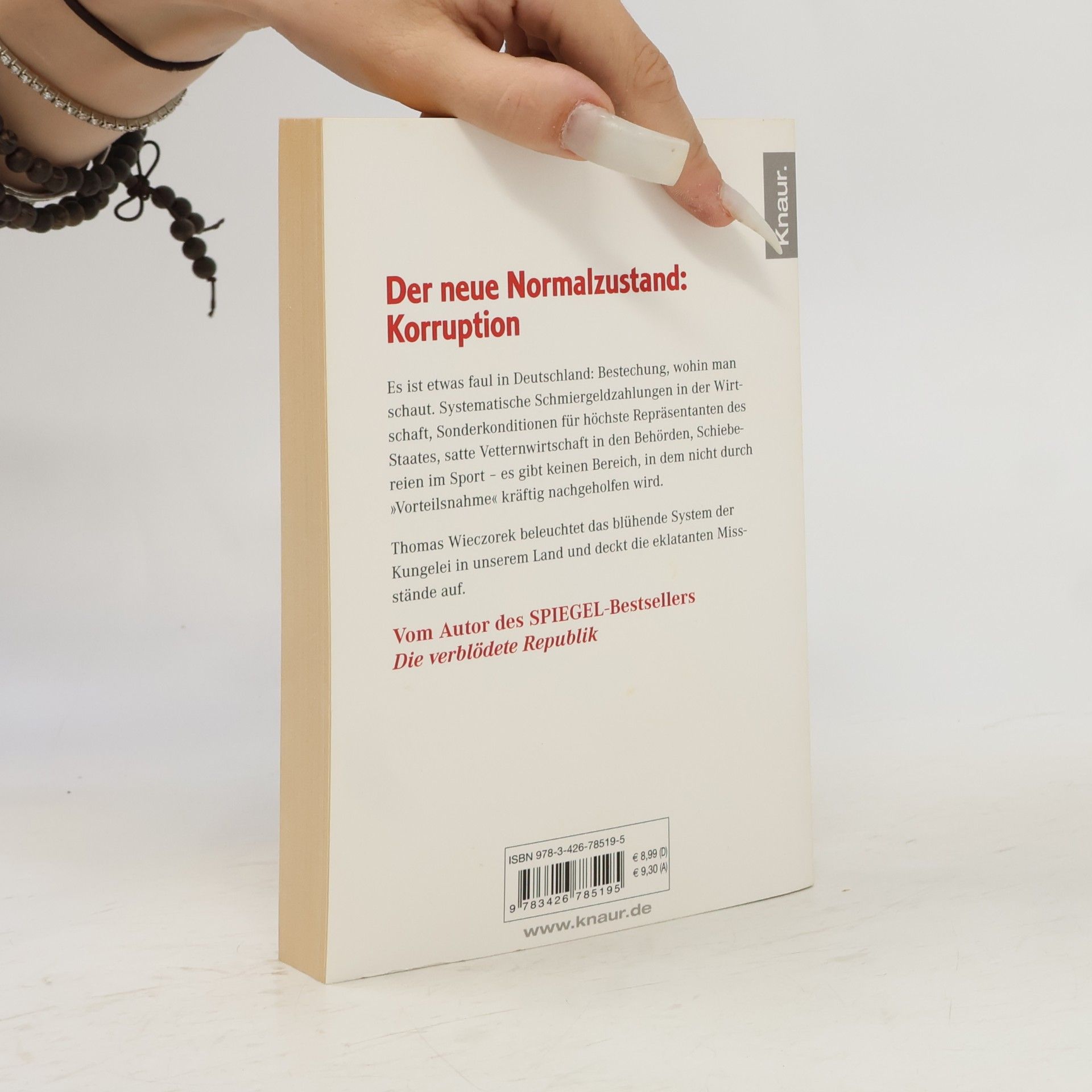 Thomas Wieczorek Die Geschmierte Republik