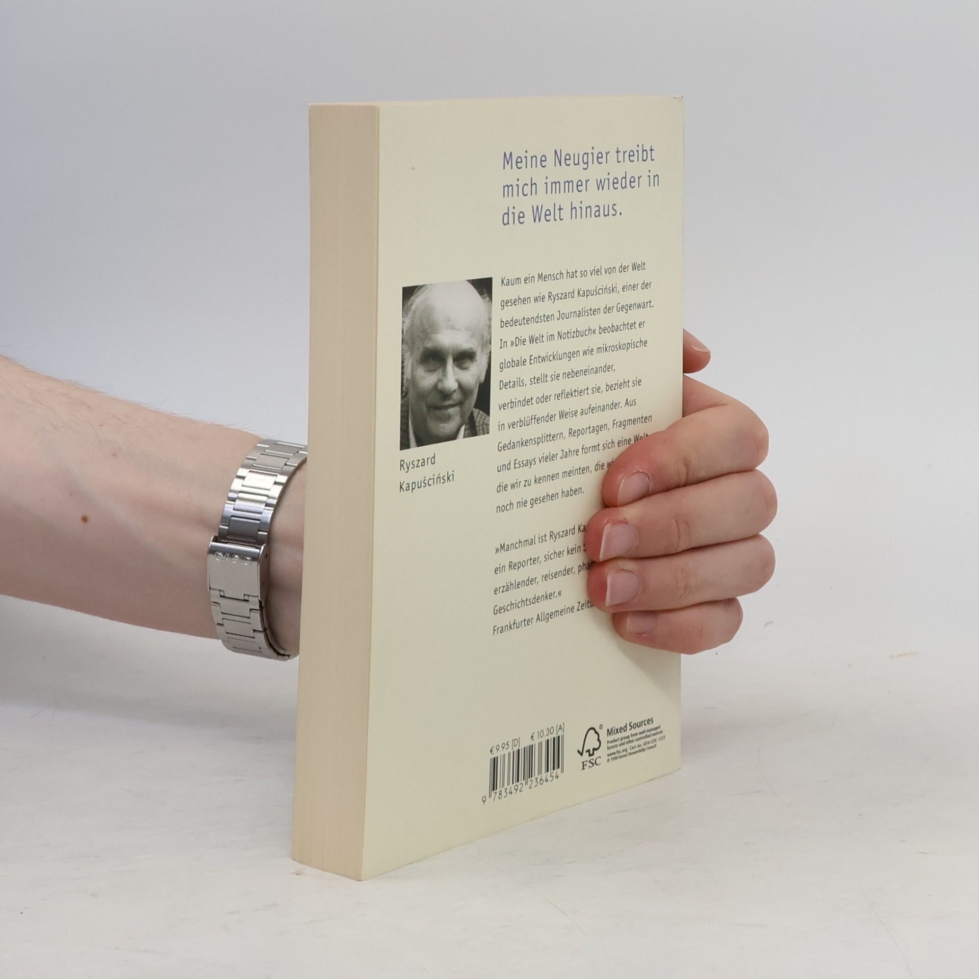 Ryszard Kapuściński Die Welt im Notizbuch