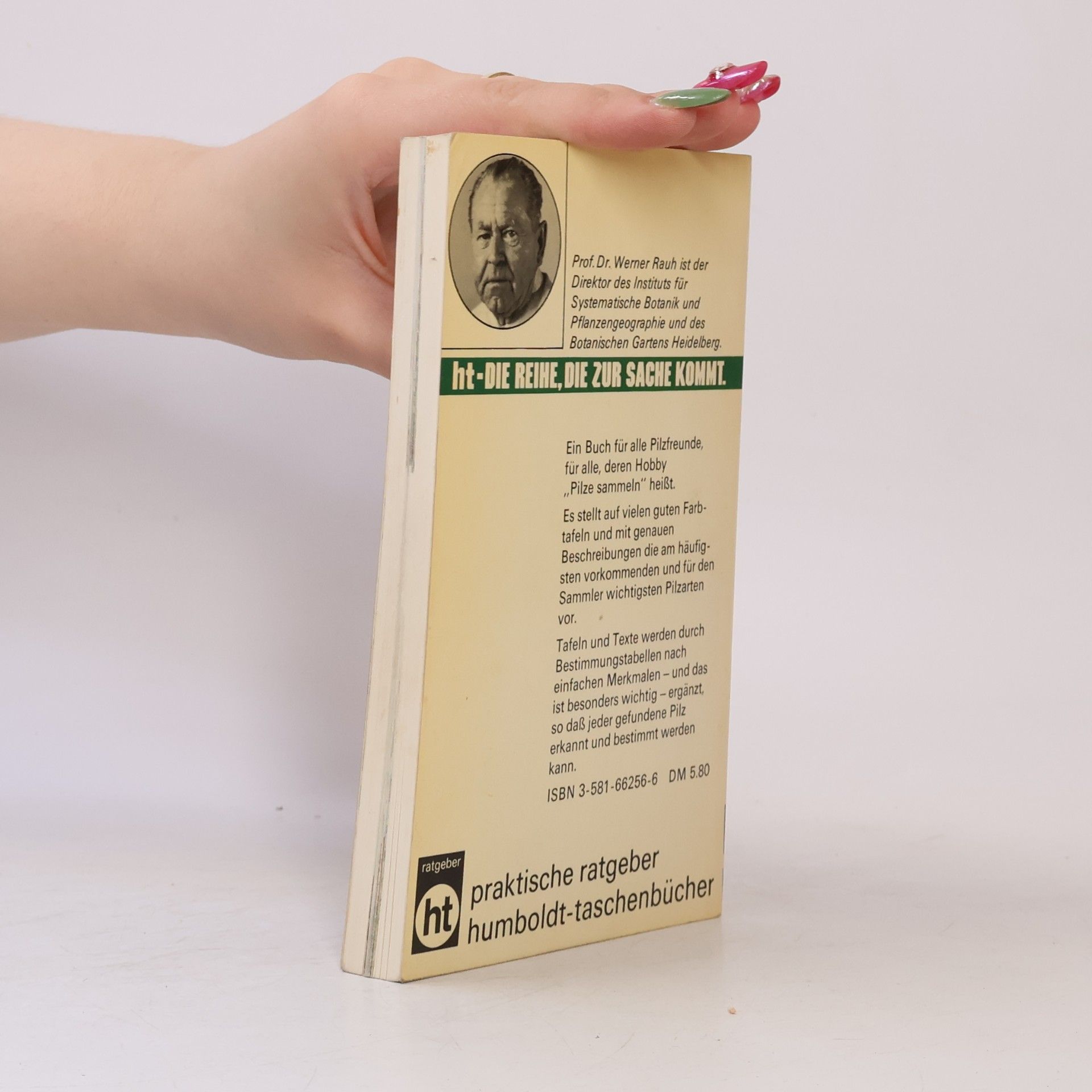 Werner Rauh Speisepilz, Giftpilz?
