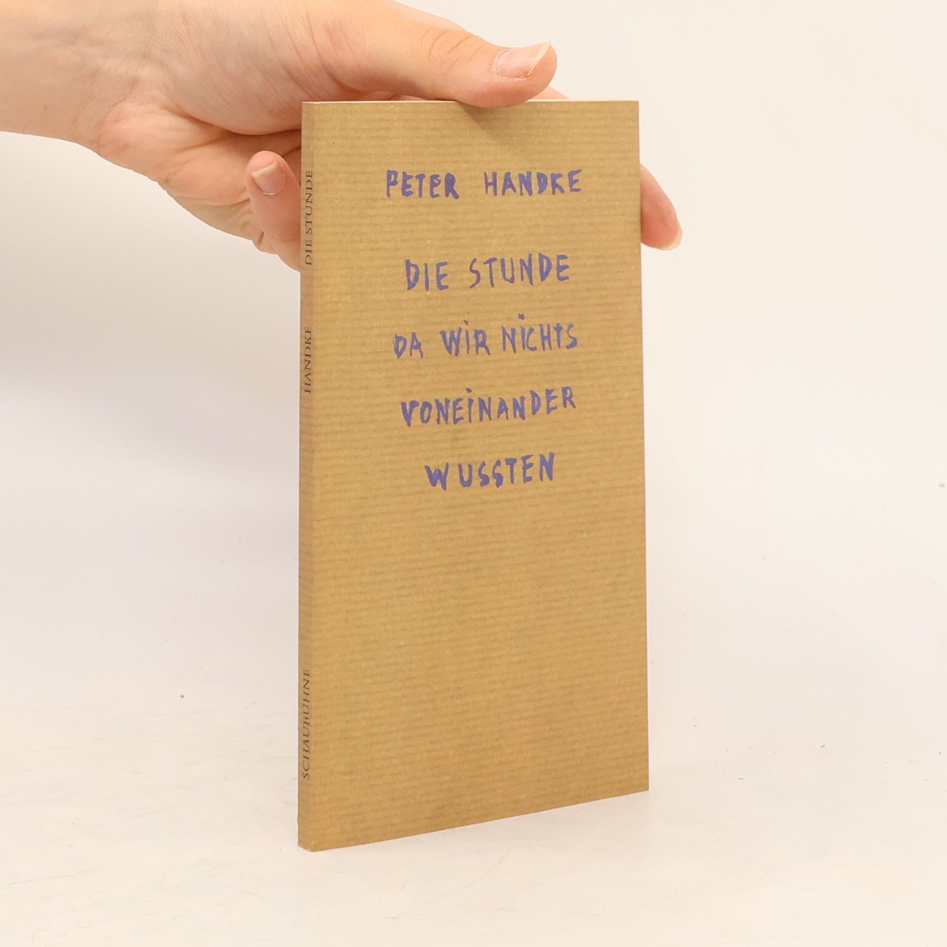 Die stunde da wir nichts voneinander wussten