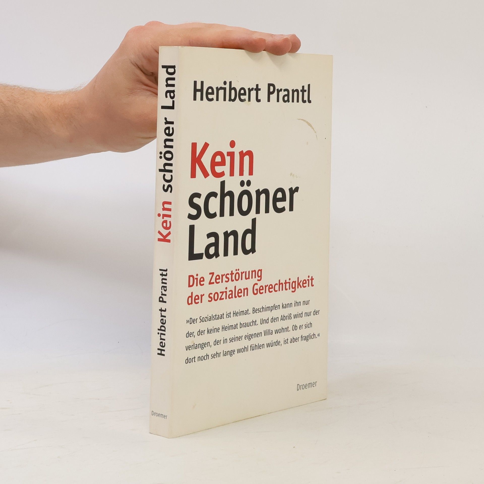 Heribert Prantl Kein schöner Land