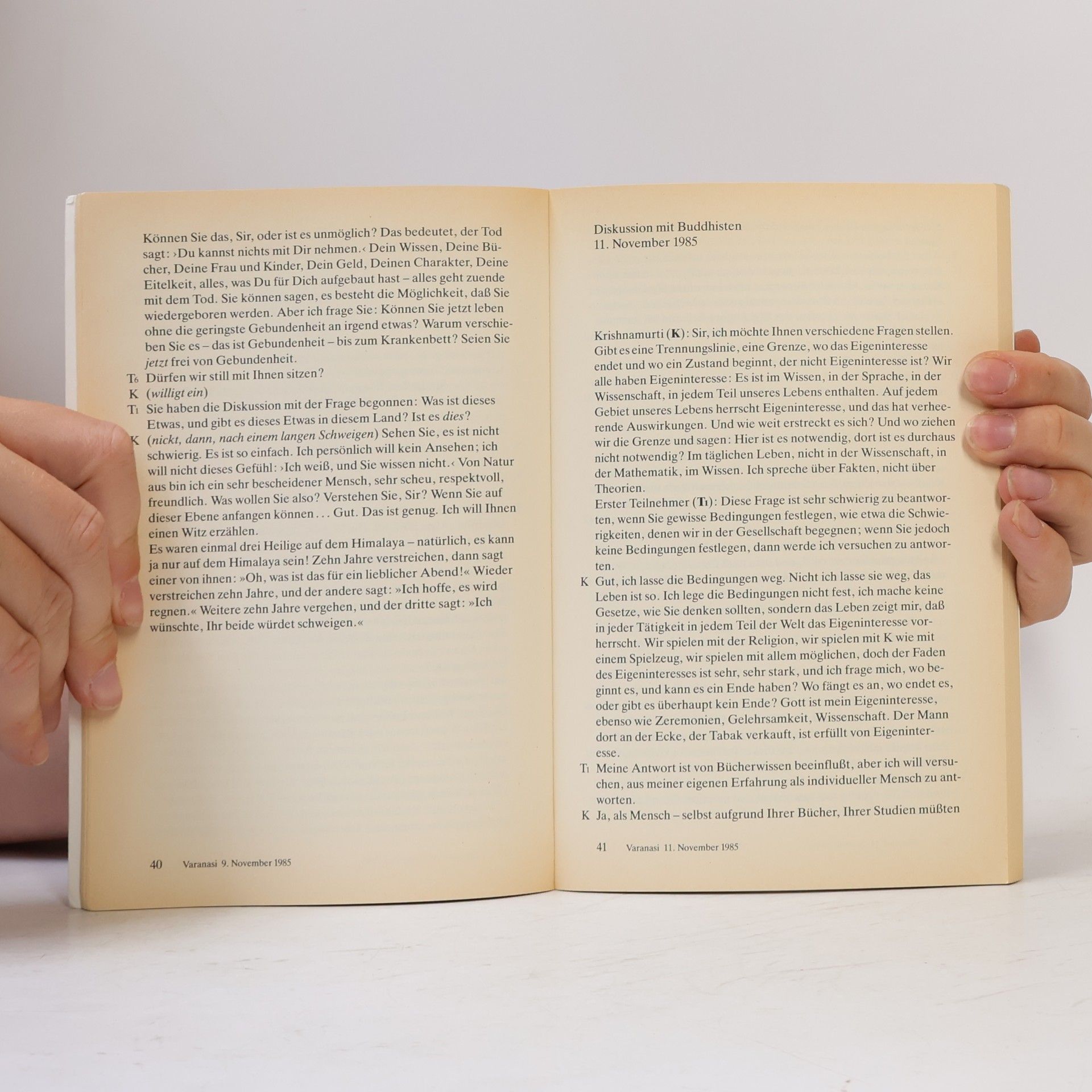 Jiddu Krishnamurti Die Zukunft ist jetzt