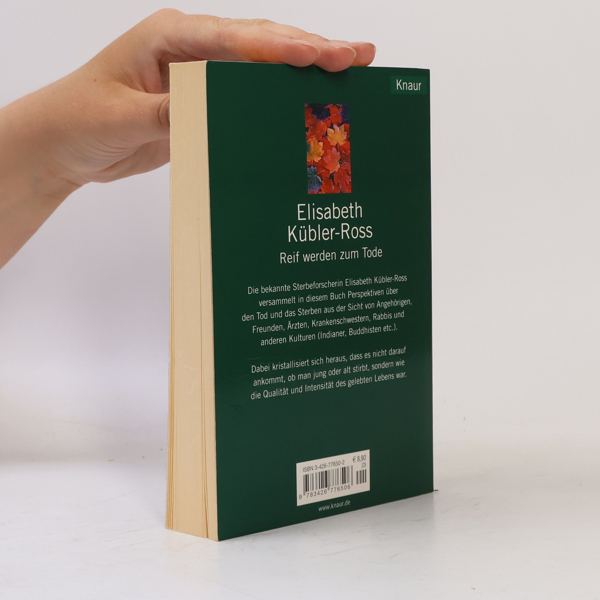 Elisabeth Kübler-Ross Reif werden zum Tode