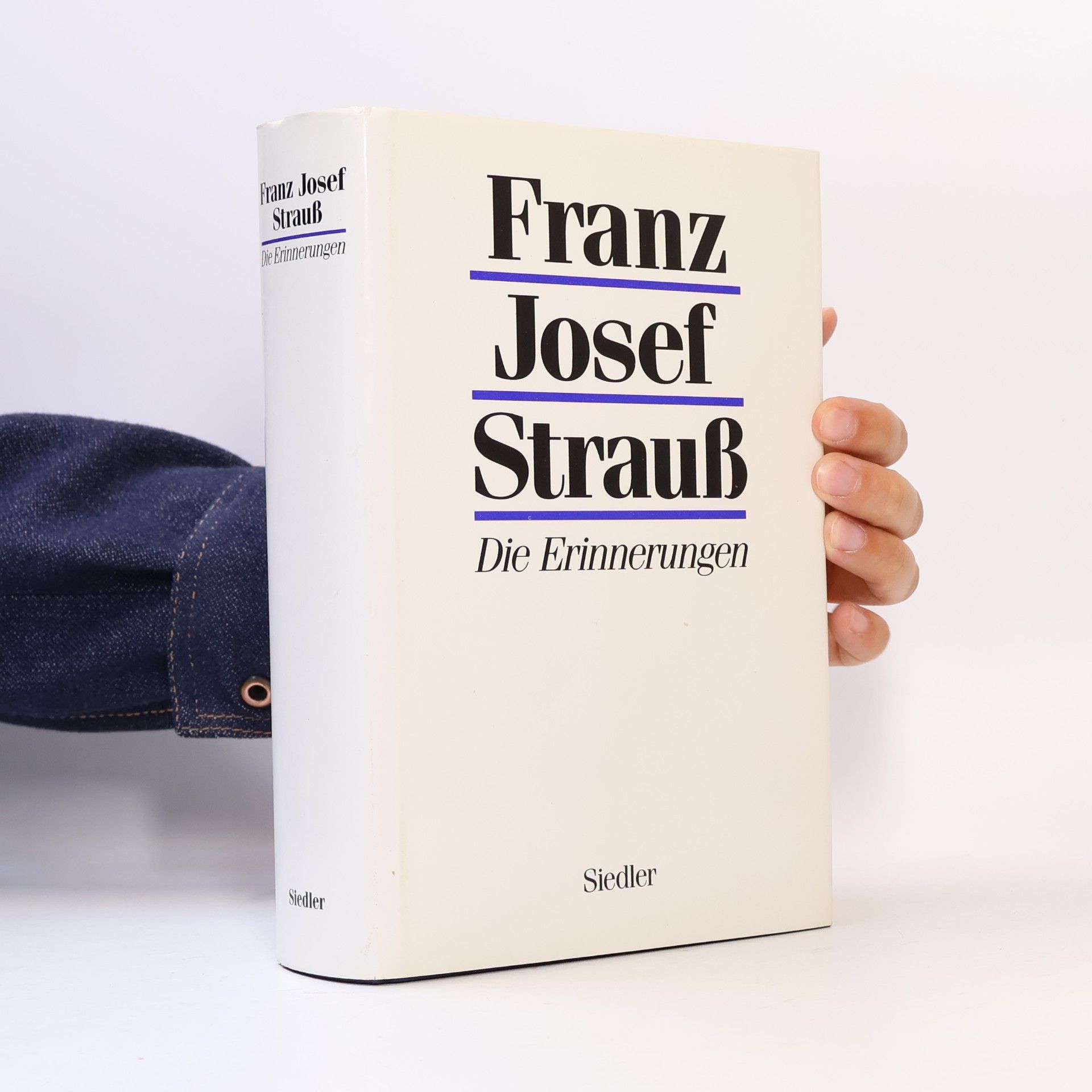 Franz Josef Strauß Die Erinnerungen