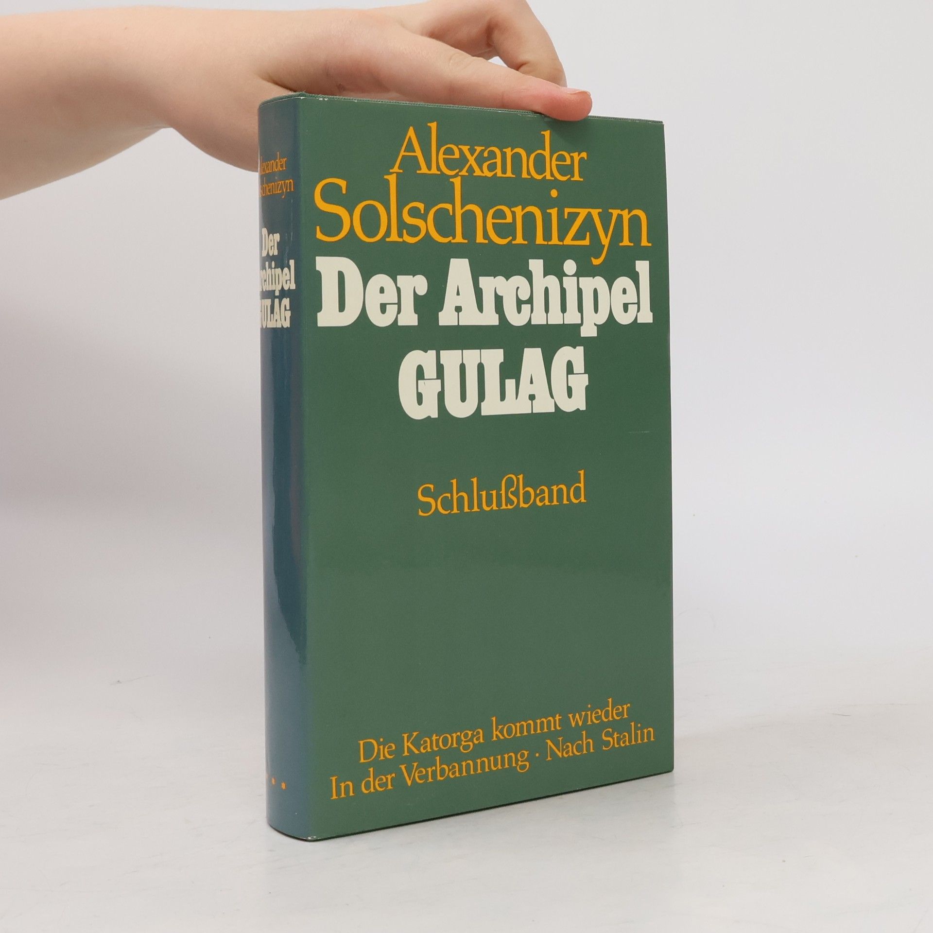 Aleksandr Isajevič Solženicyn Der Archipel Gulag
