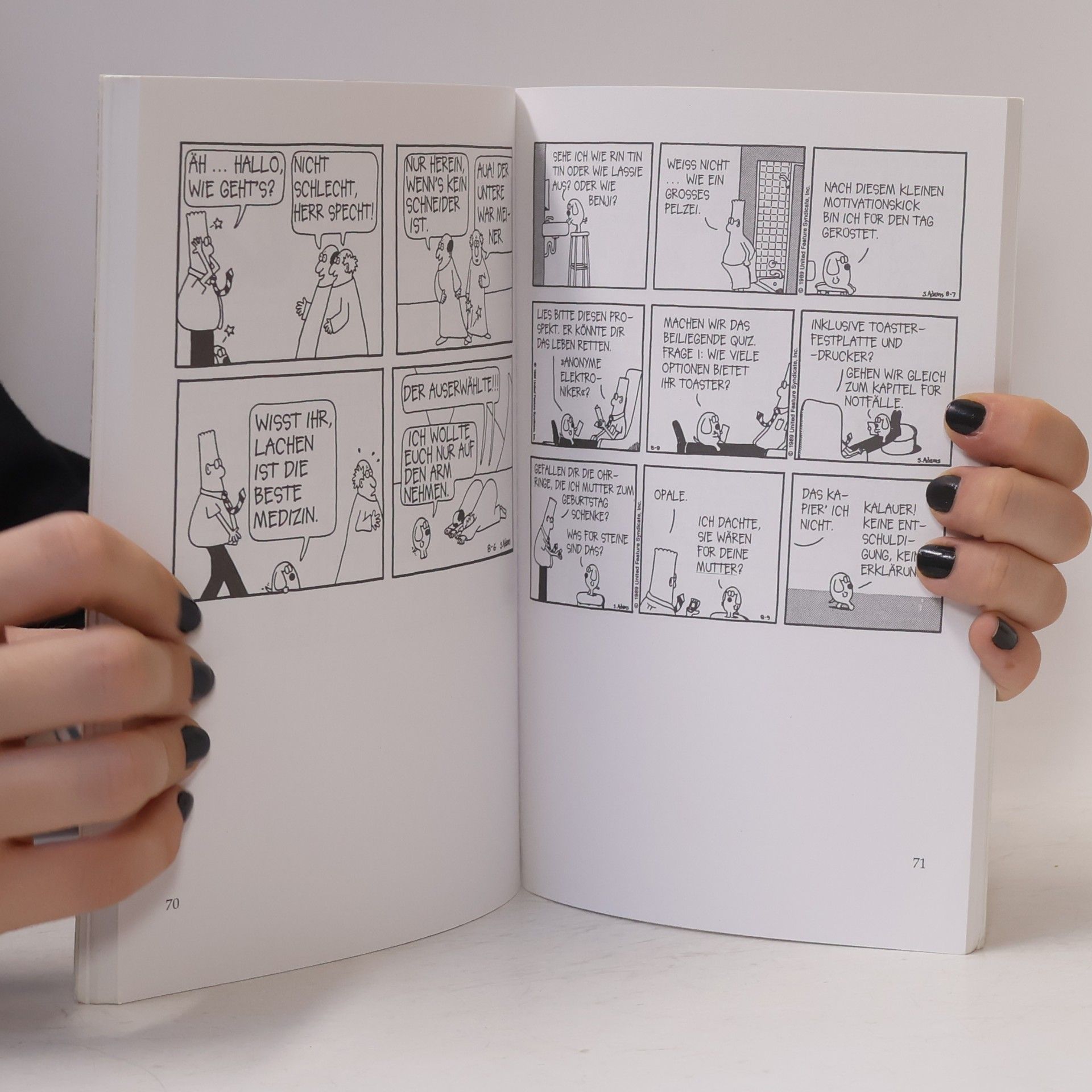 Scott Adams Meetings und andere Grausamkeiten