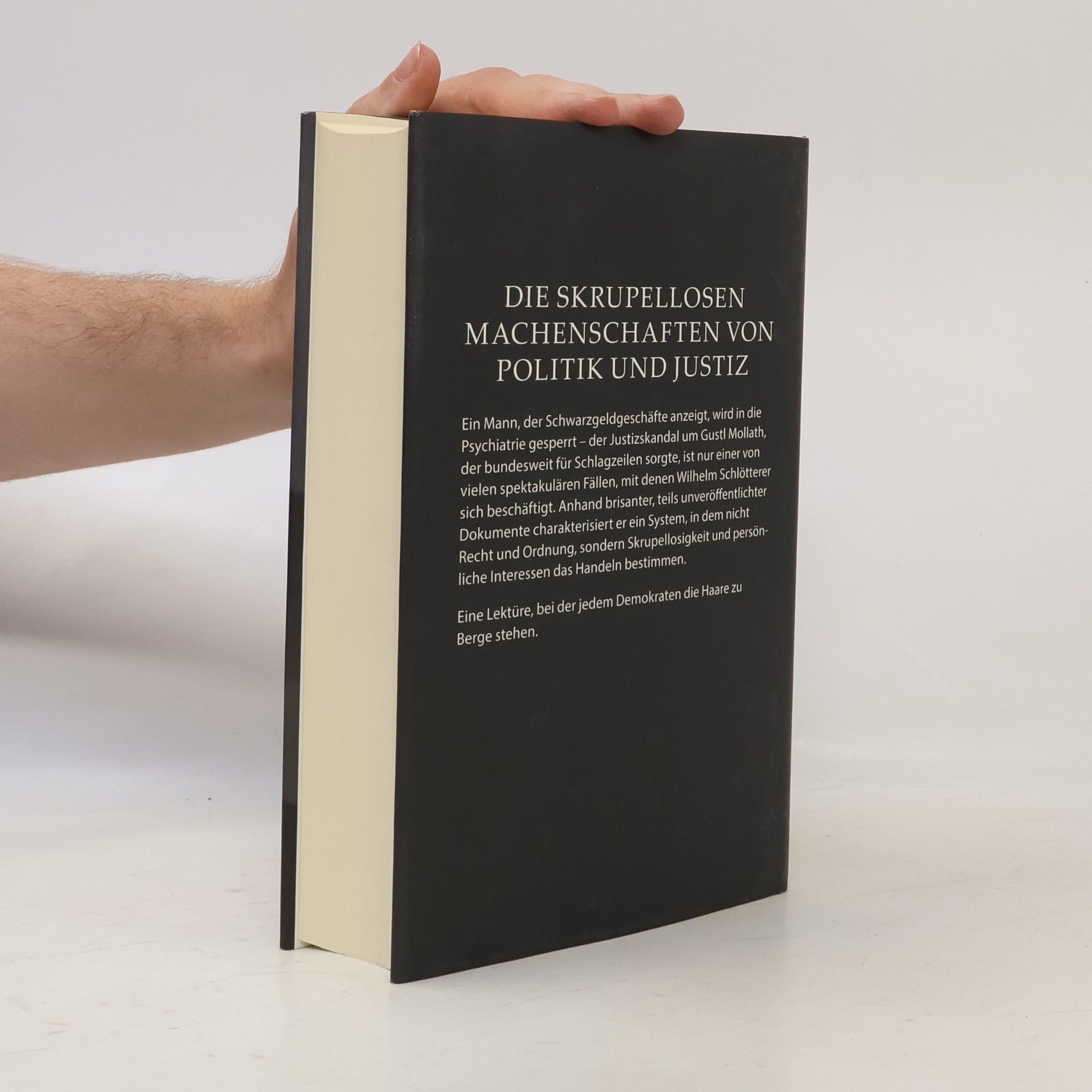 Wilhelm Schlötterer Wahn und Willkür