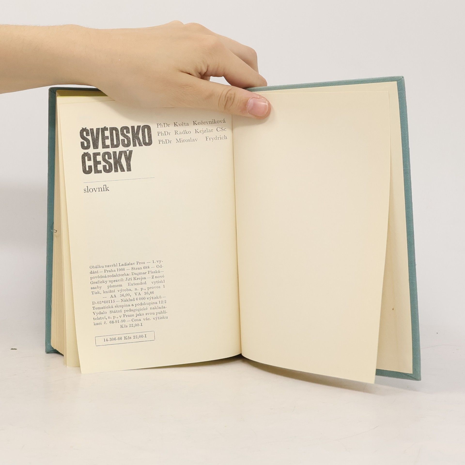 Květa Koževniková Švédsko-český slovník