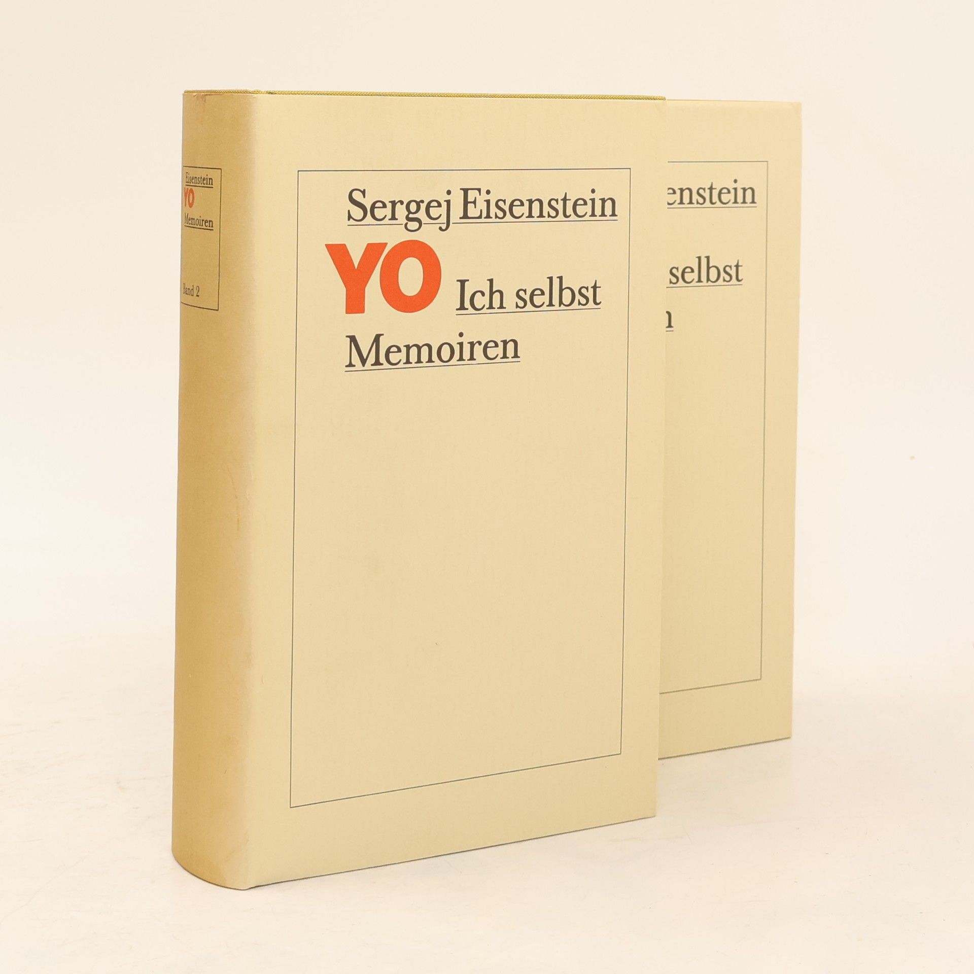 Sergei Michailowitsch Eisenstein YO. Ich selbst Memoiren 1-2