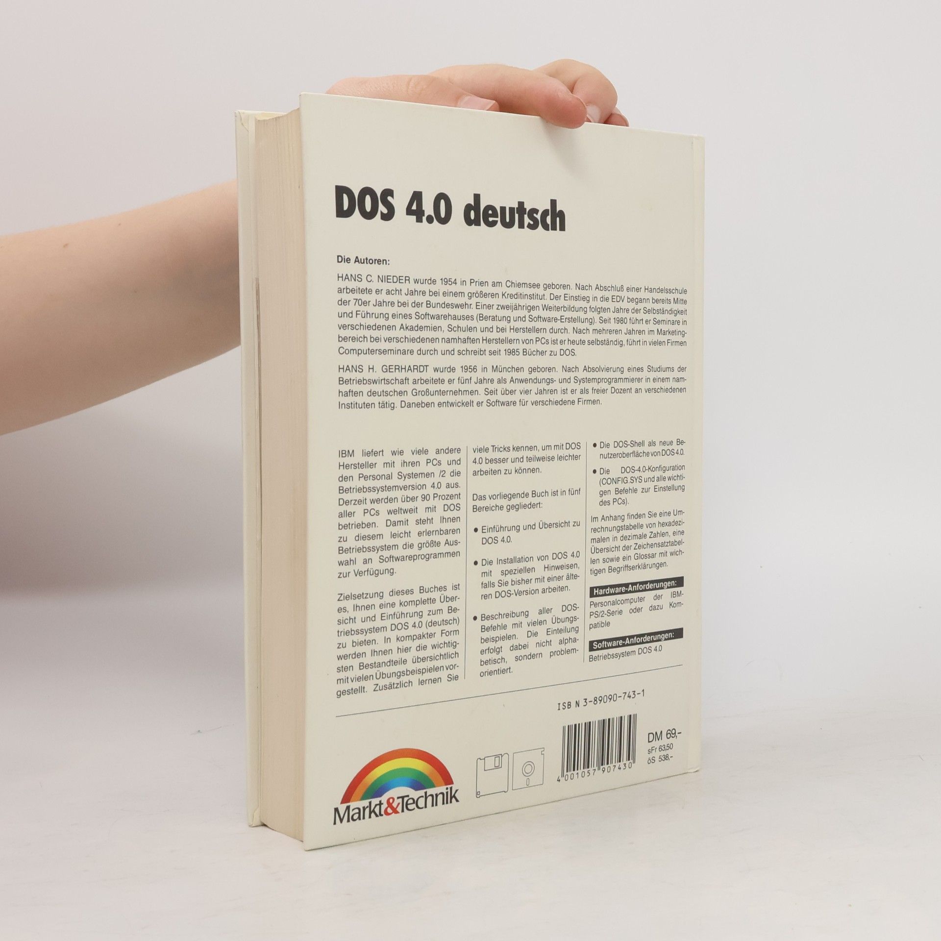 Hans Nieder DOS 4.0 deutsch