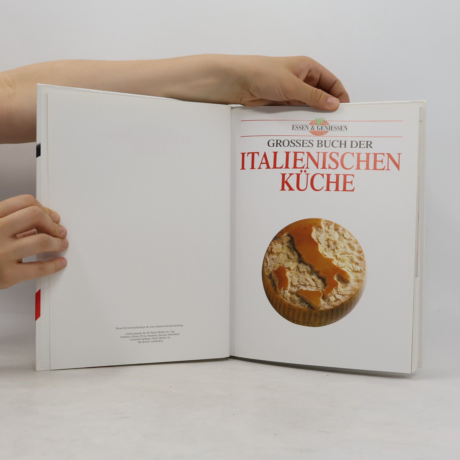 Kolektív autorov Grosses buch der italienischen Küche