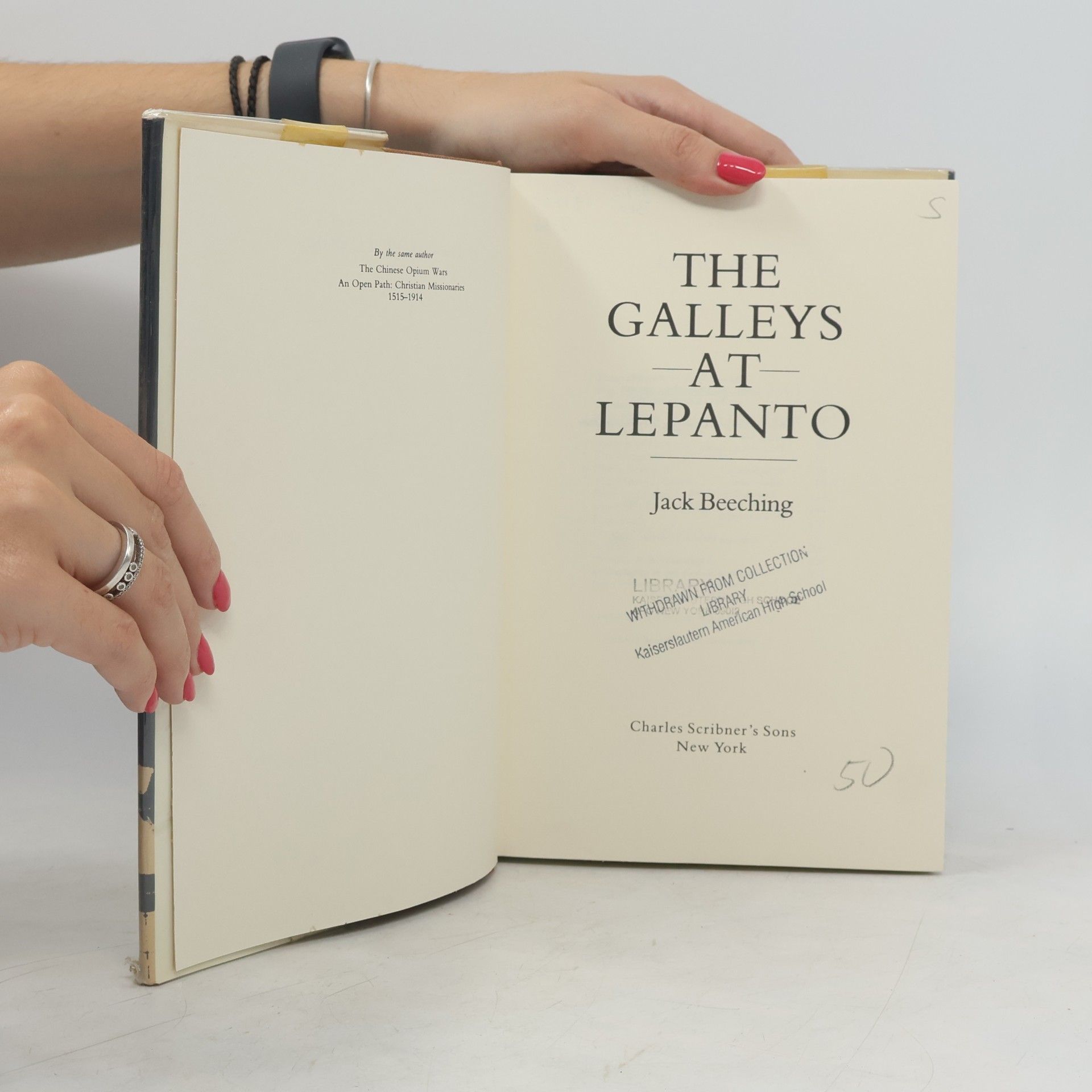 Jack Beeching The Galleys at Lepanto
