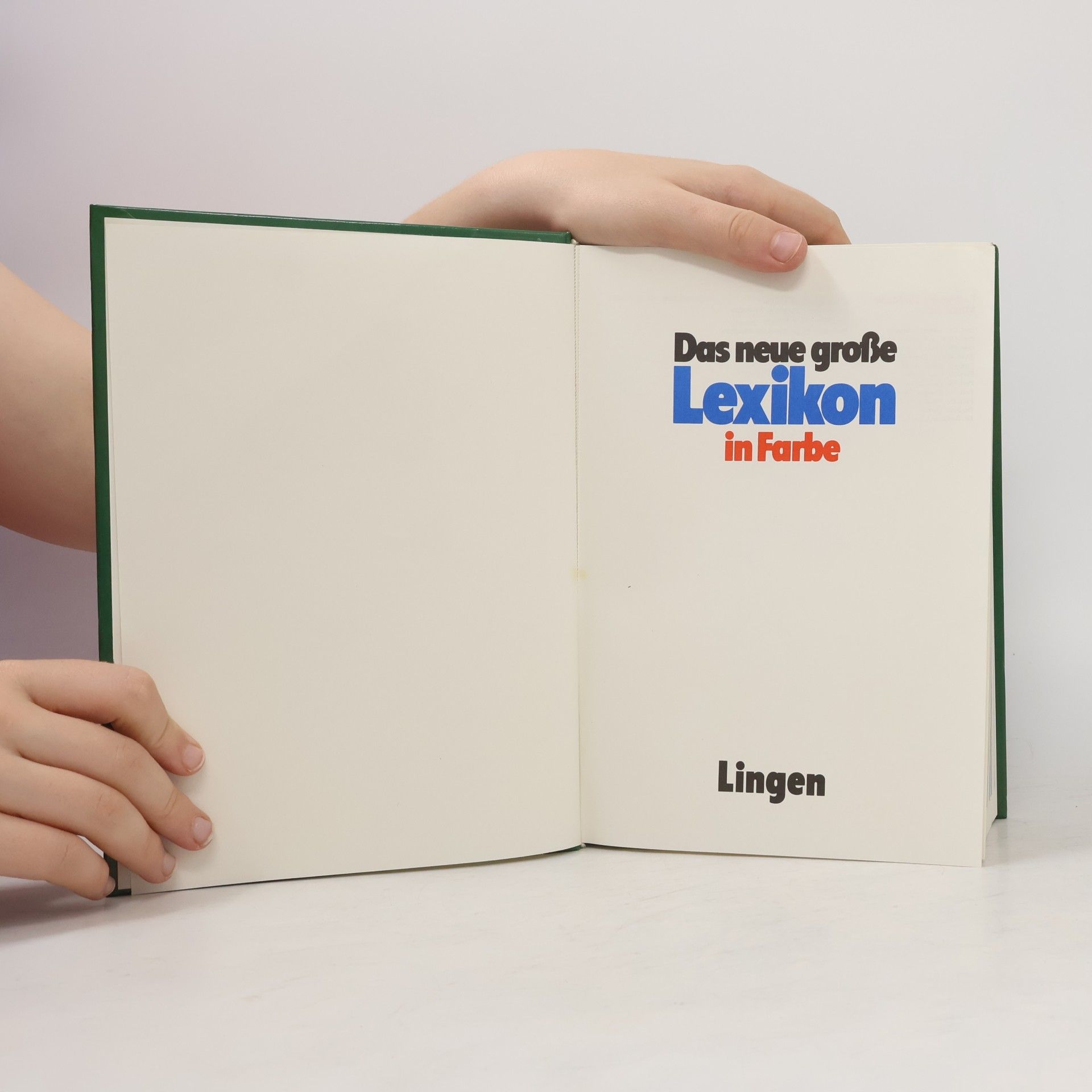 Various authors Das neues großes Lexikon in Farbe A-Z
