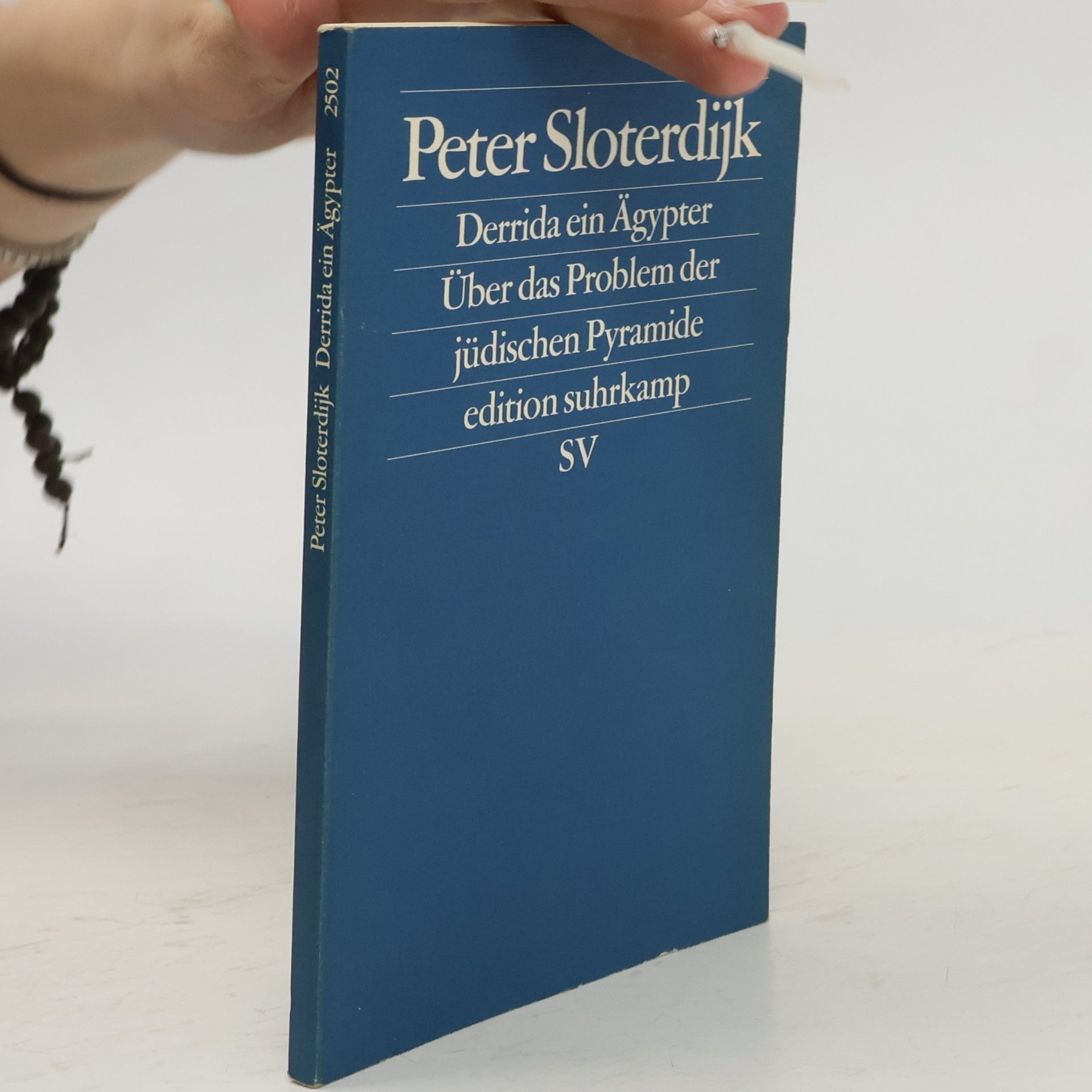 Peter Sloterdijk Derrida ein Ägypter