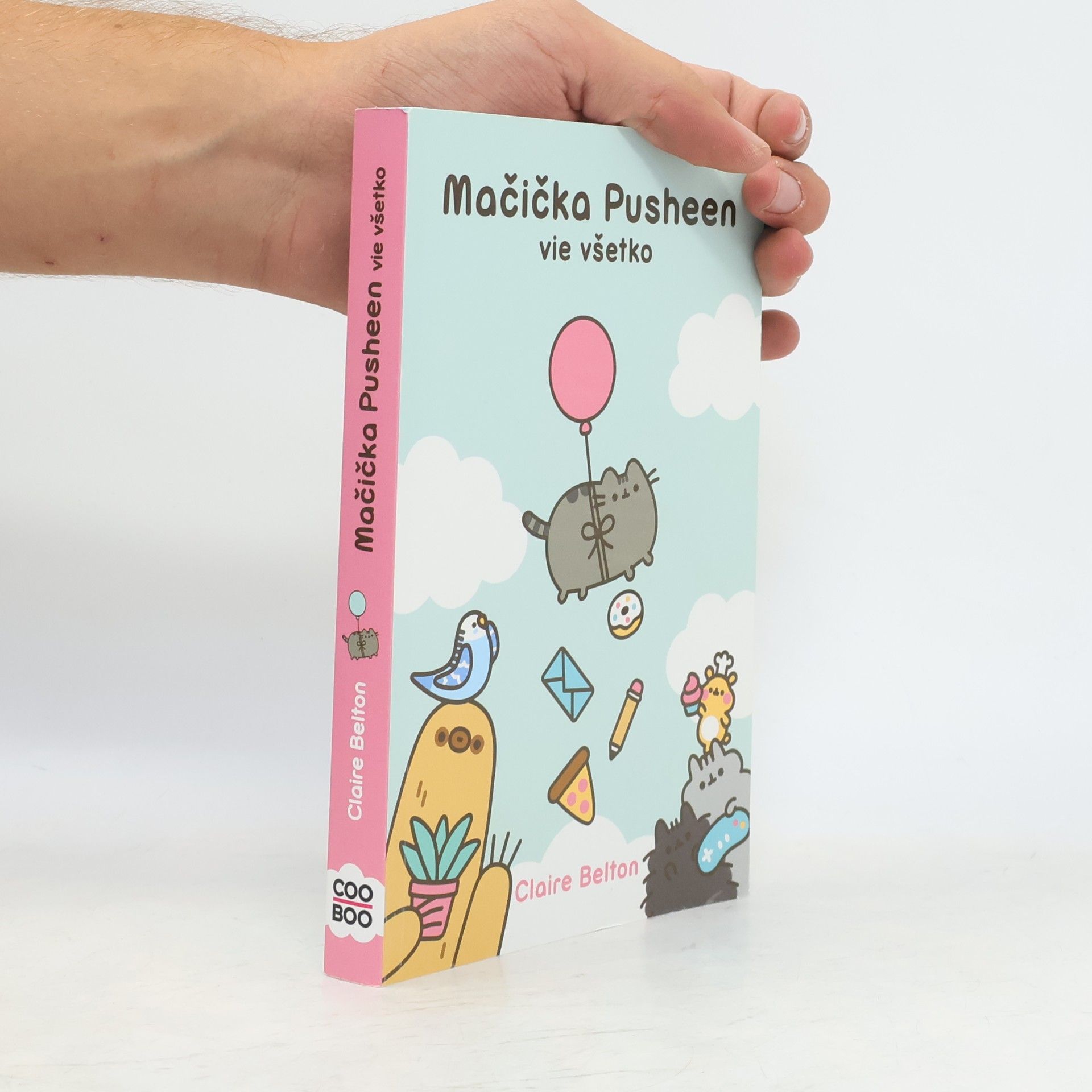 Claire Belton Mačička Pusheen vie všetko