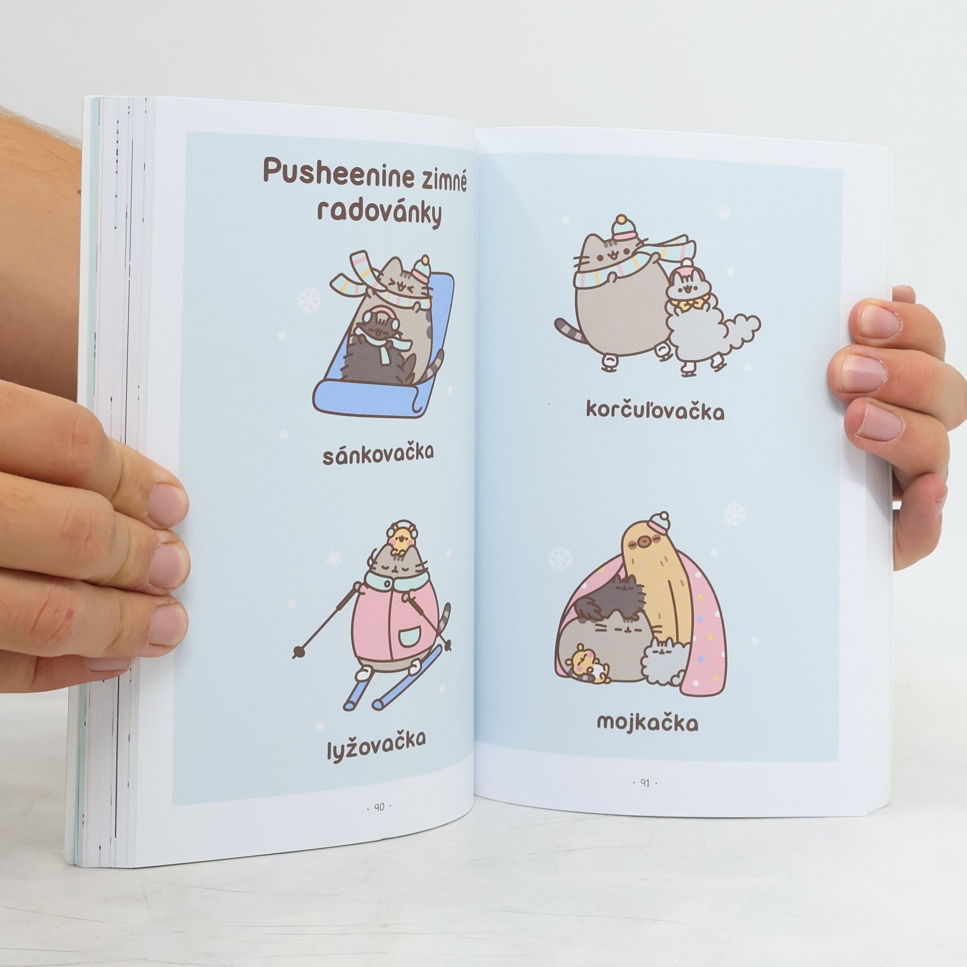 Claire Belton Mačička Pusheen vie všetko