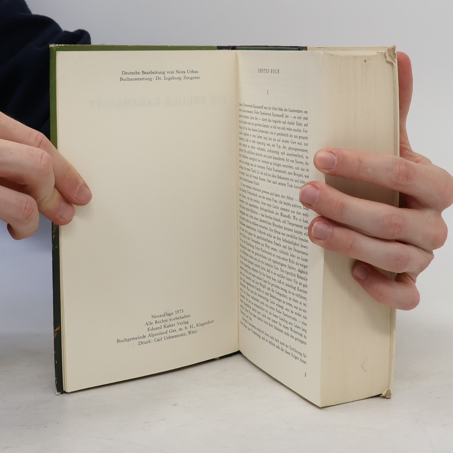 Fyodor Dostoyevsky Die Brüder Karamasoff