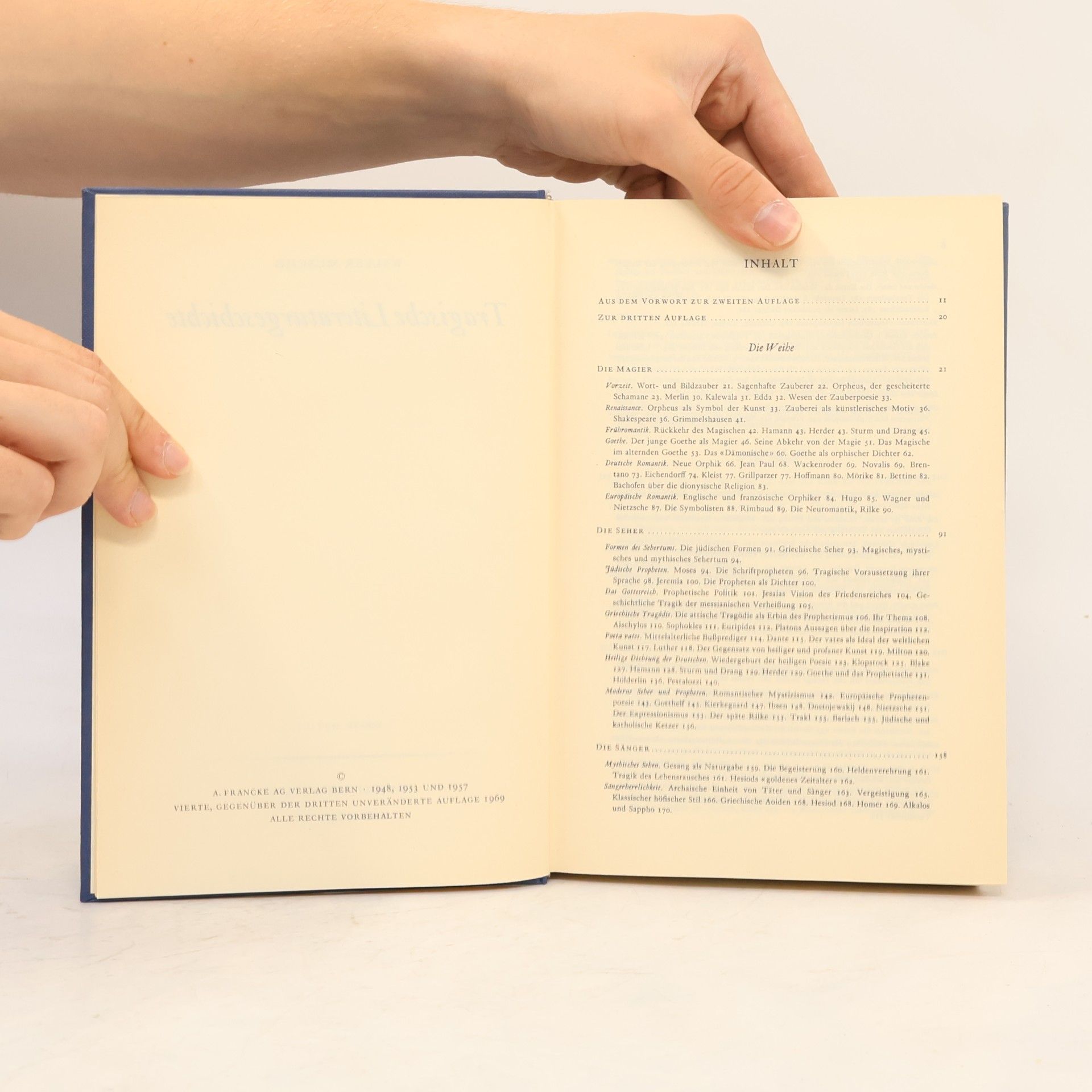 Walter Muschg Tragische Literaturgeschichte