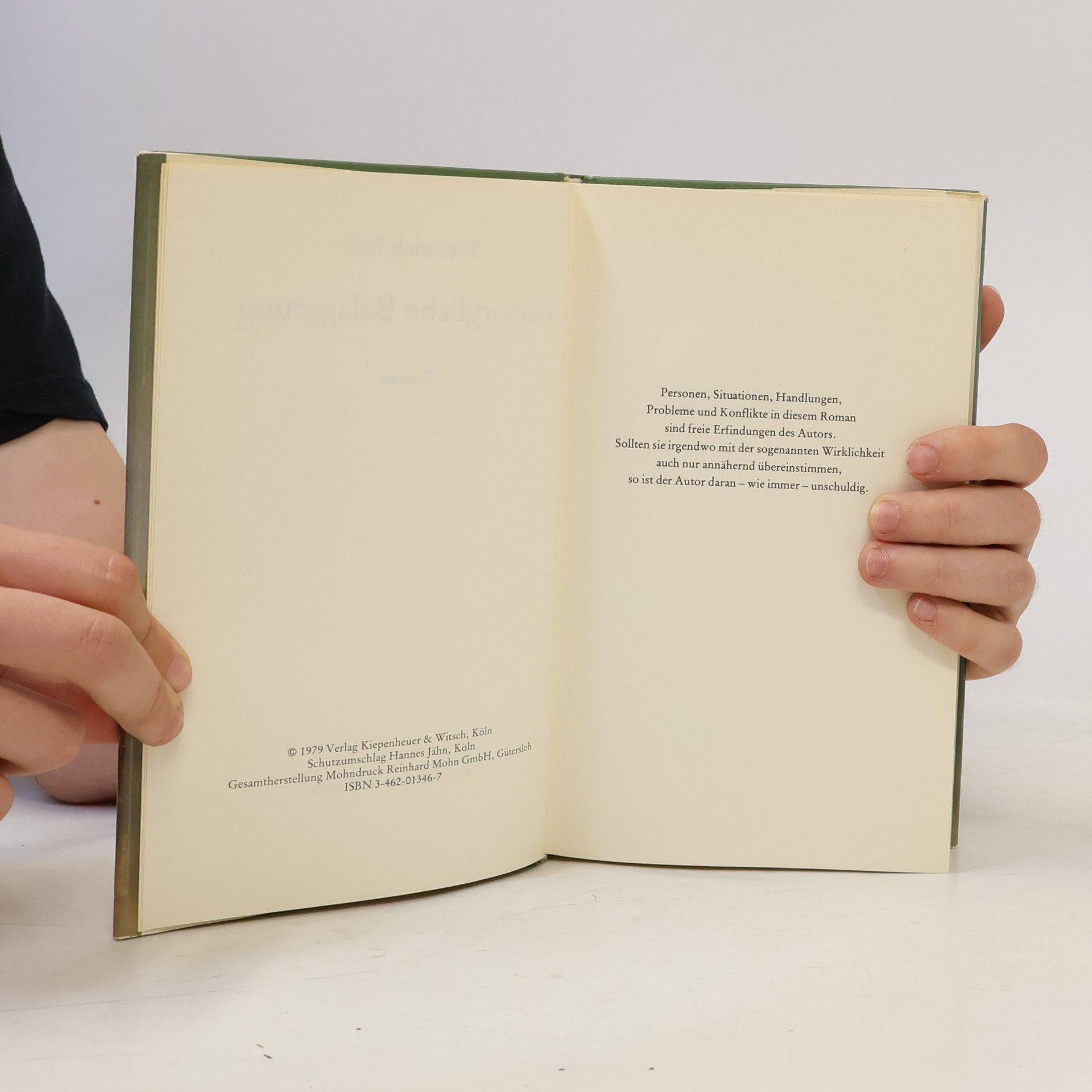 Heinrich Böll Fürsorgliche Belagerung
