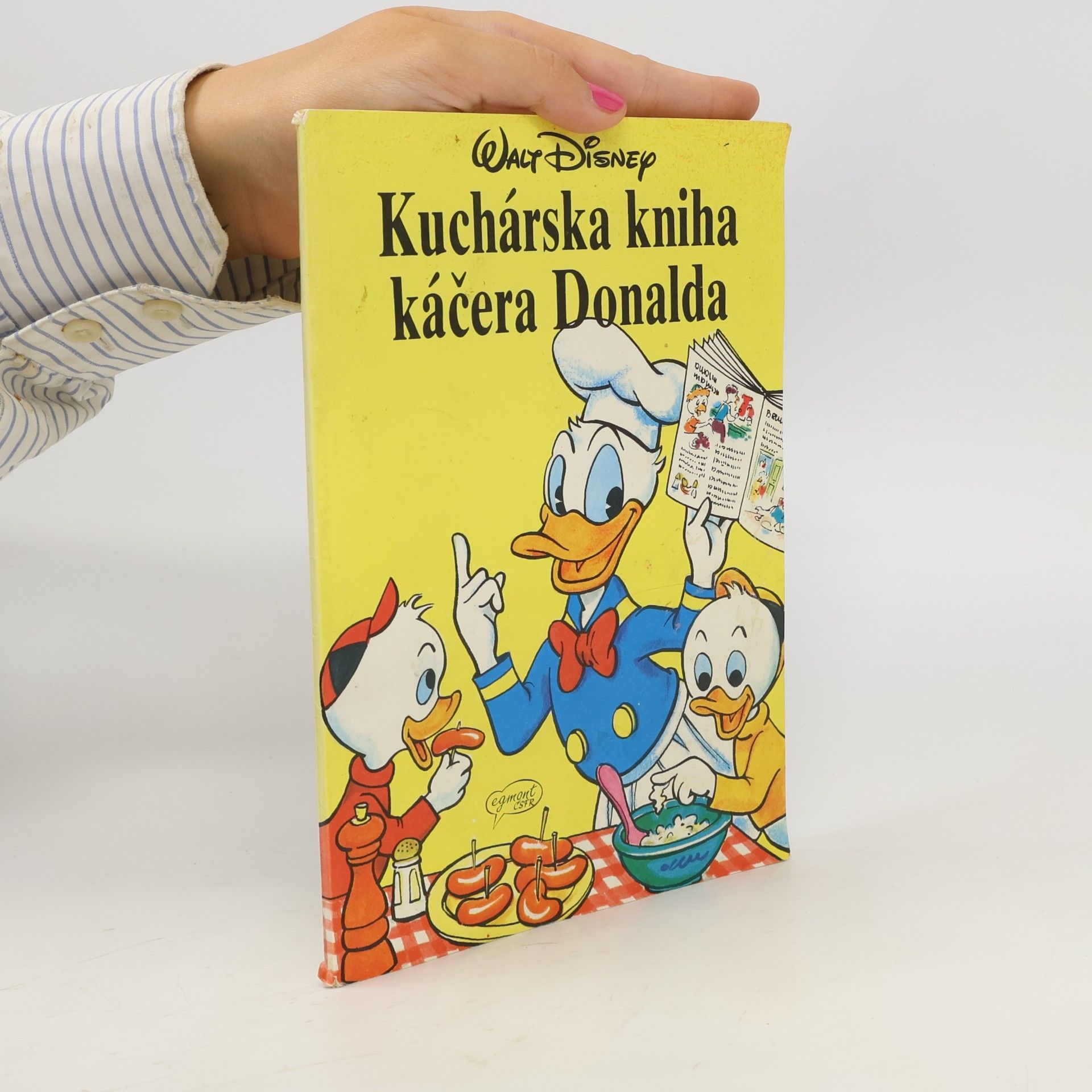 Walt Disney Kuchárska kniha káčera Donalda