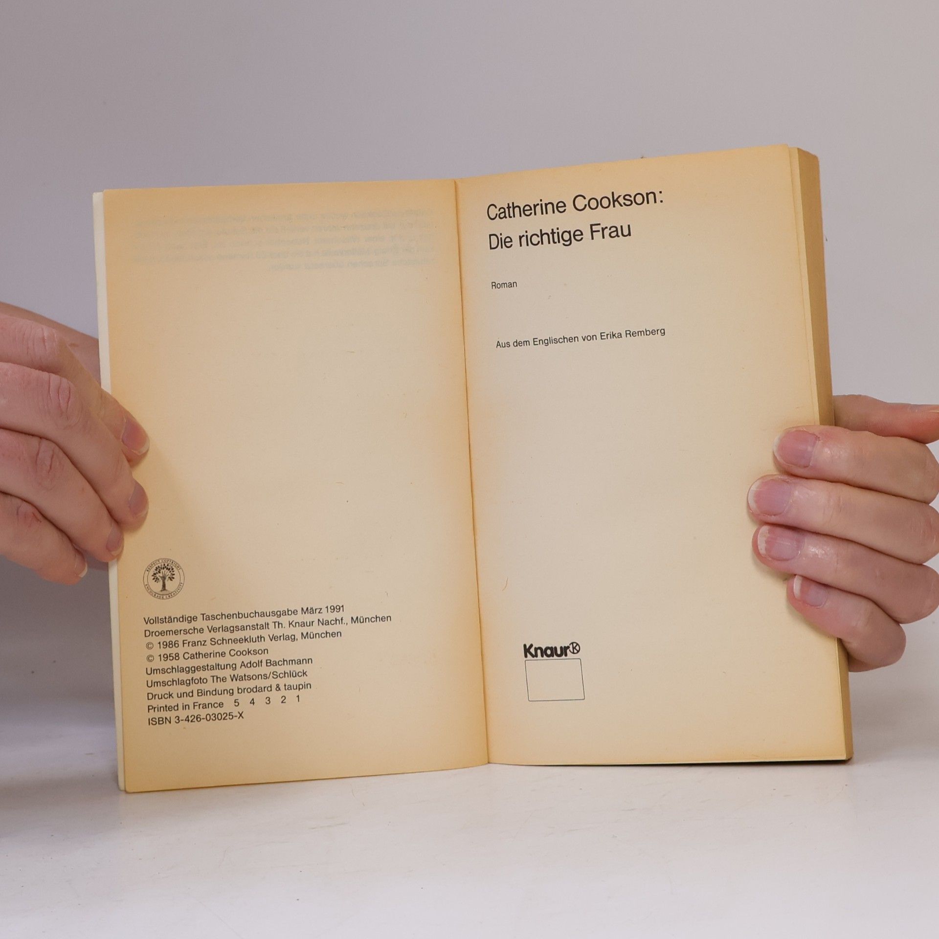Catherine Cookson Die richtige Frau