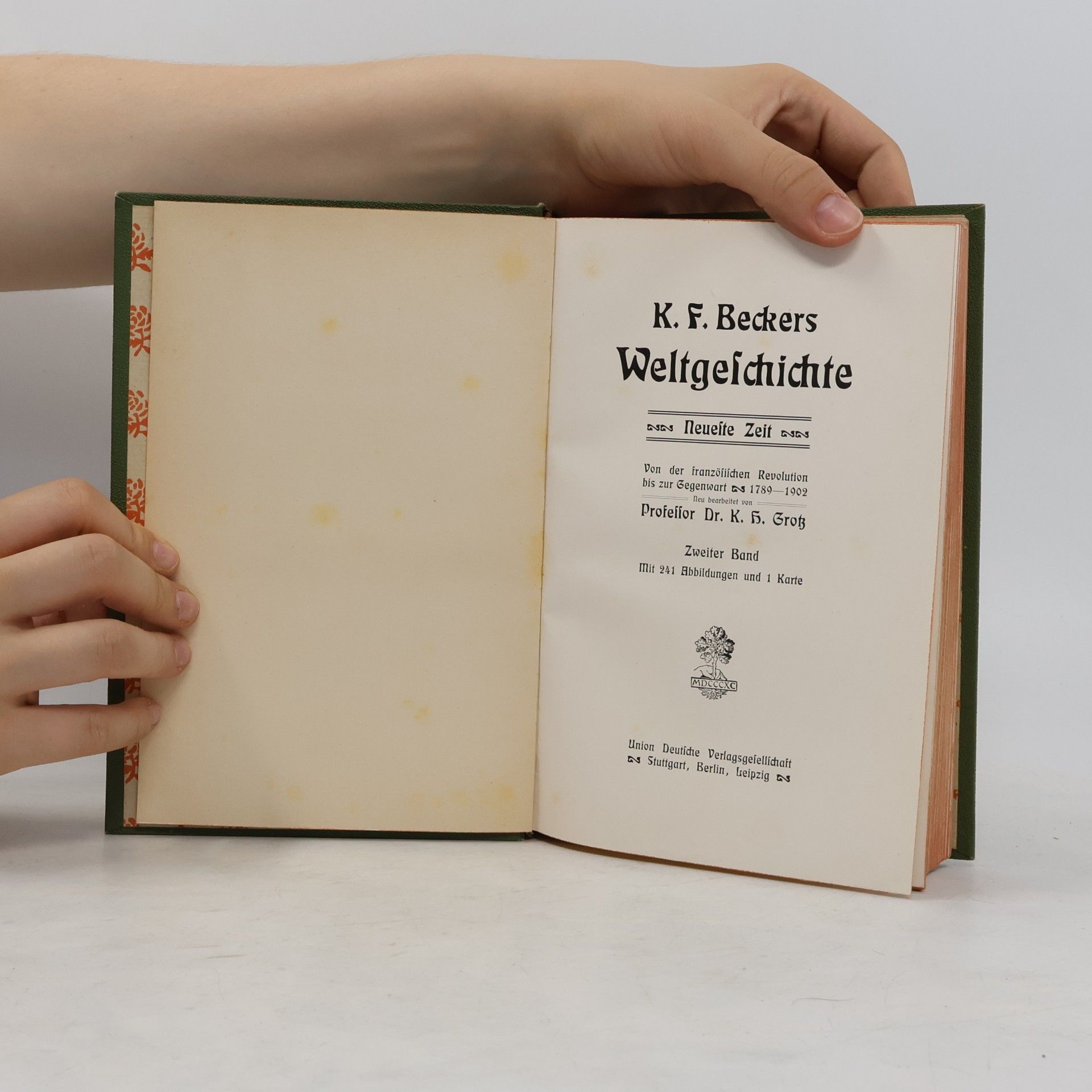 K. H. Grotz K. F. Beckers Weltgeschichte II.