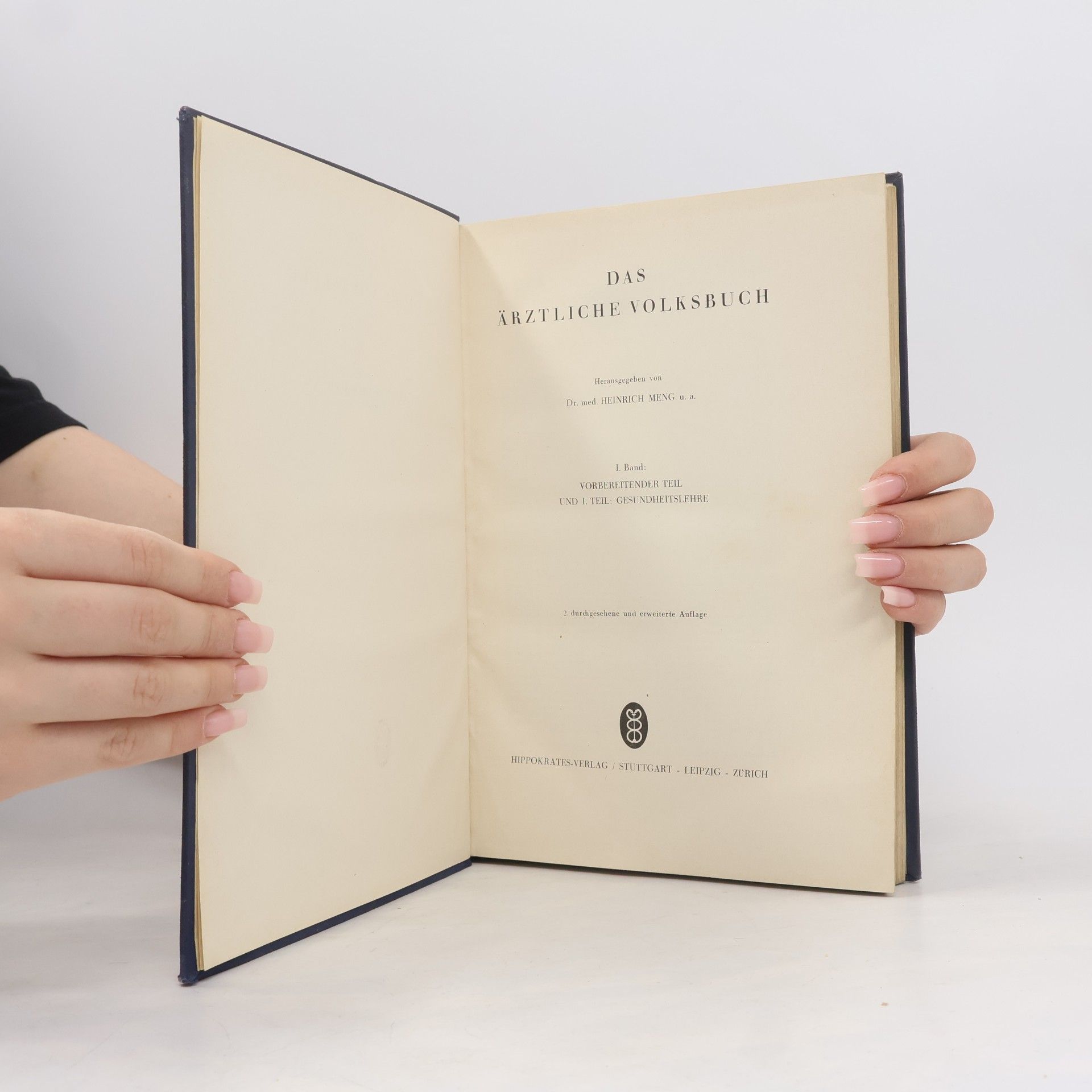 Heinrich Meng Das ärztliche Volksbuch 1