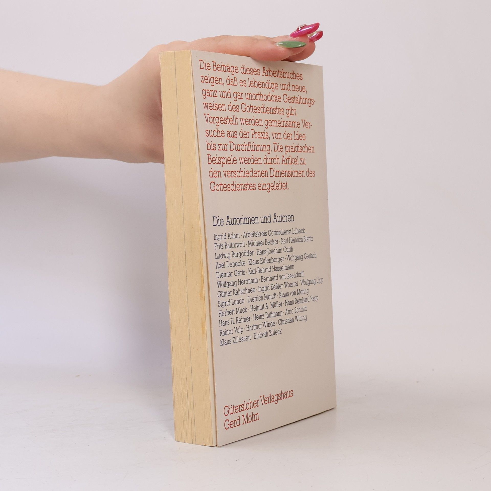 Erhard Domay Arbeitsbuch Gottesdienst