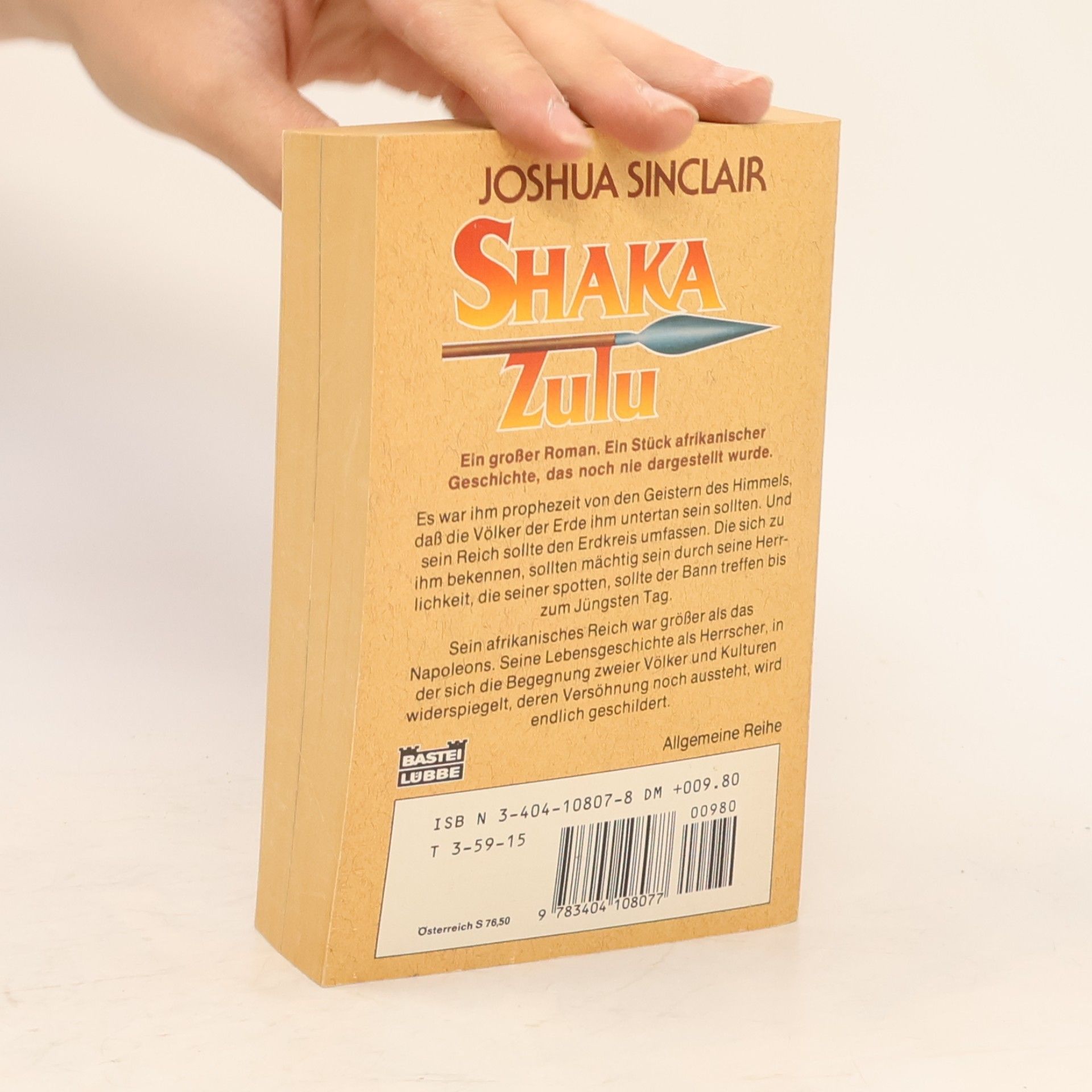 Joshua Sinclair Shaka Zulu