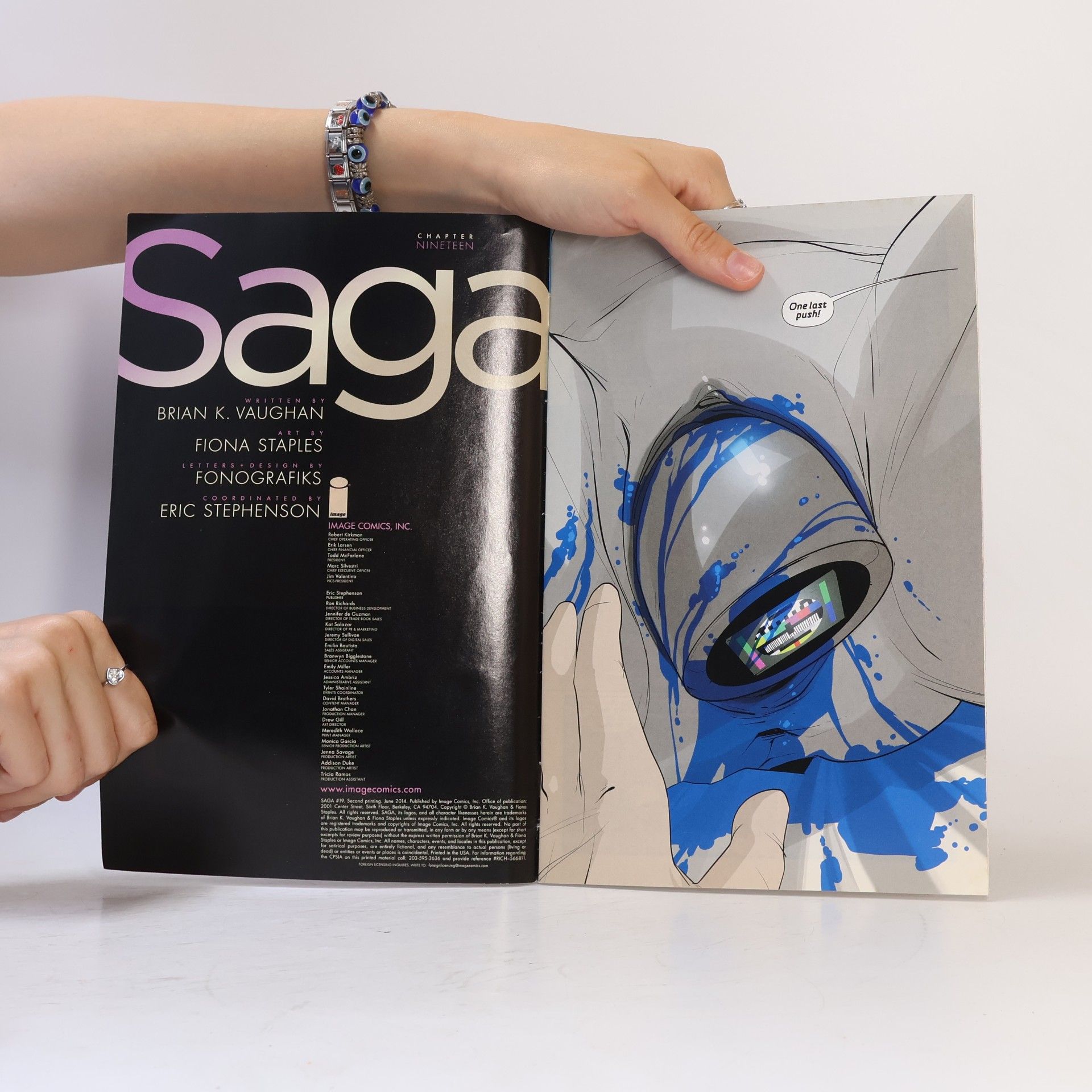 Brian K. Vaughan Saga #19
