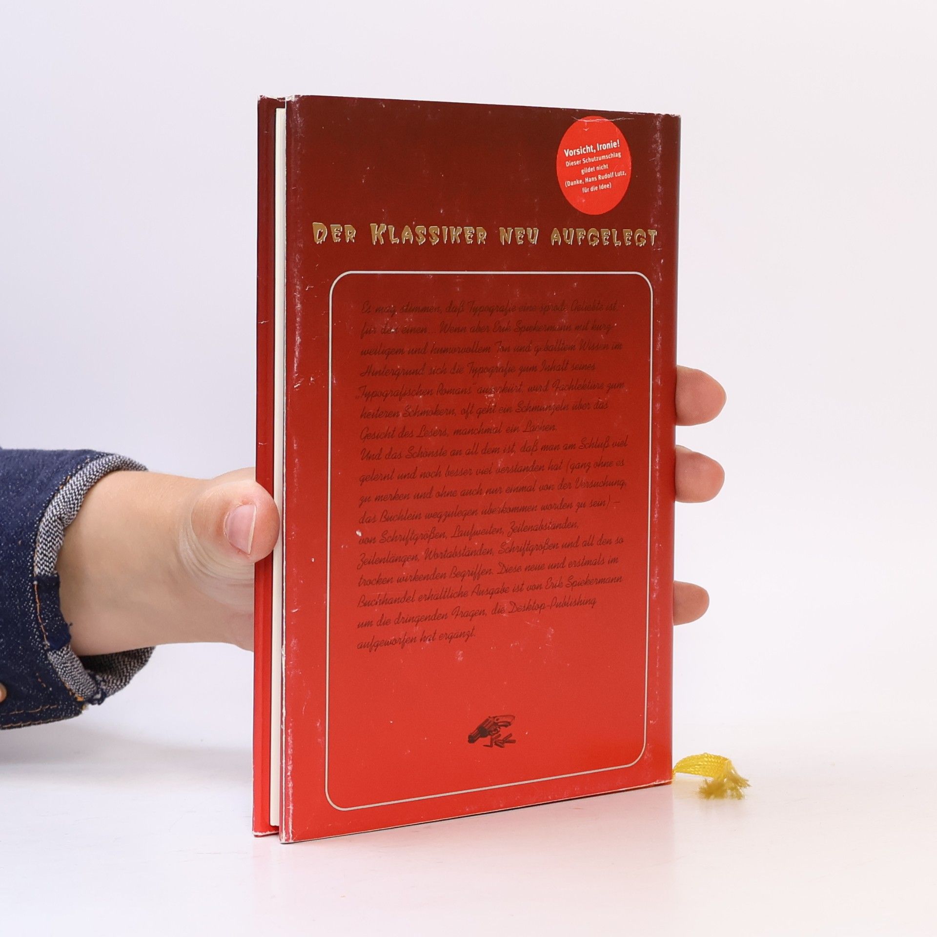 Erik Spiekermann Ursache & Wirkung. ein typografischer Roman
