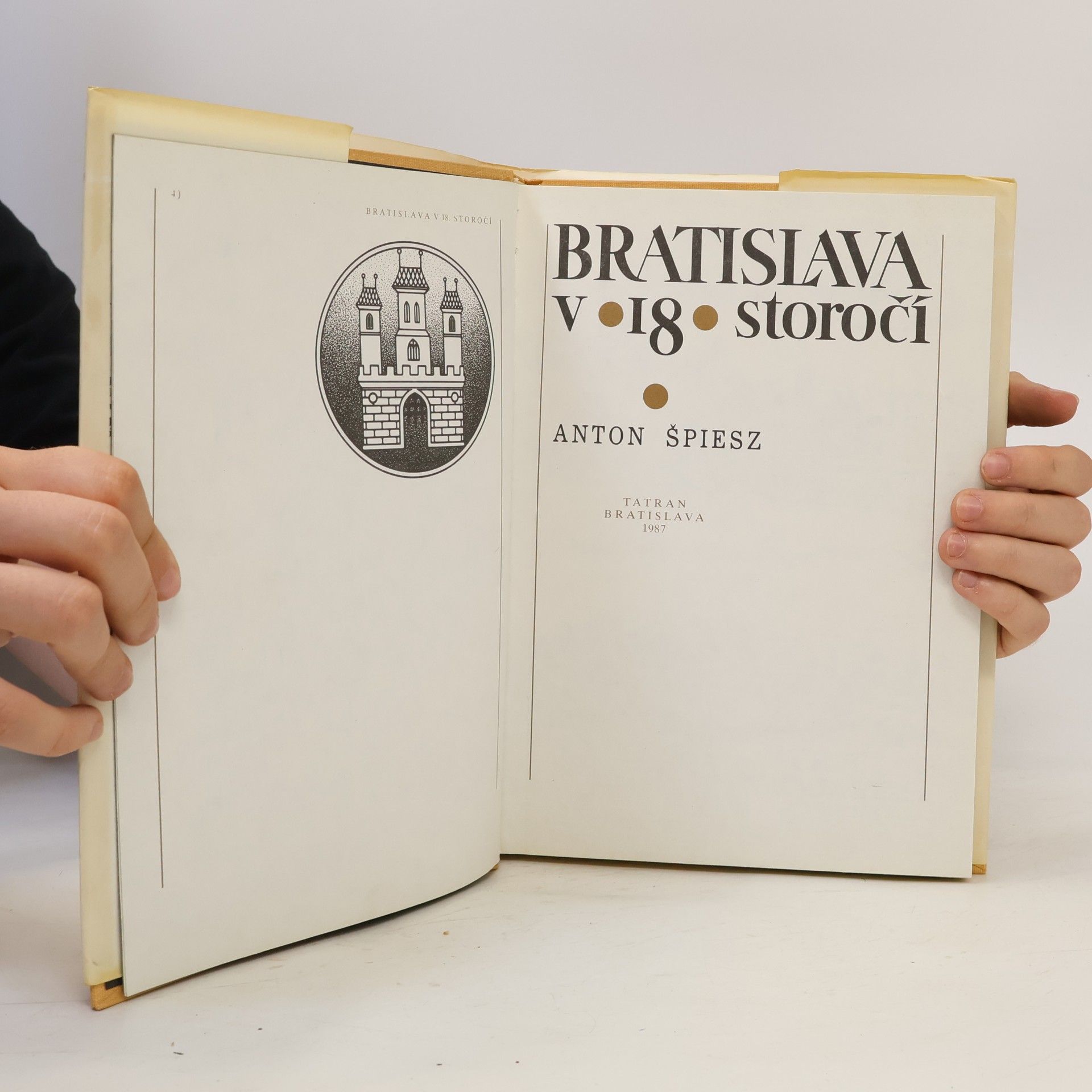 Anton Špiesz Bratislava v 18. storočí