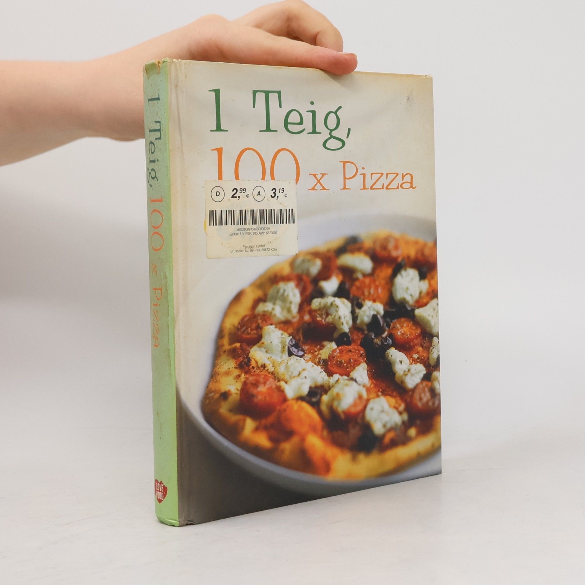 Rachel Carter 1 Teig, 100 x Pizza
