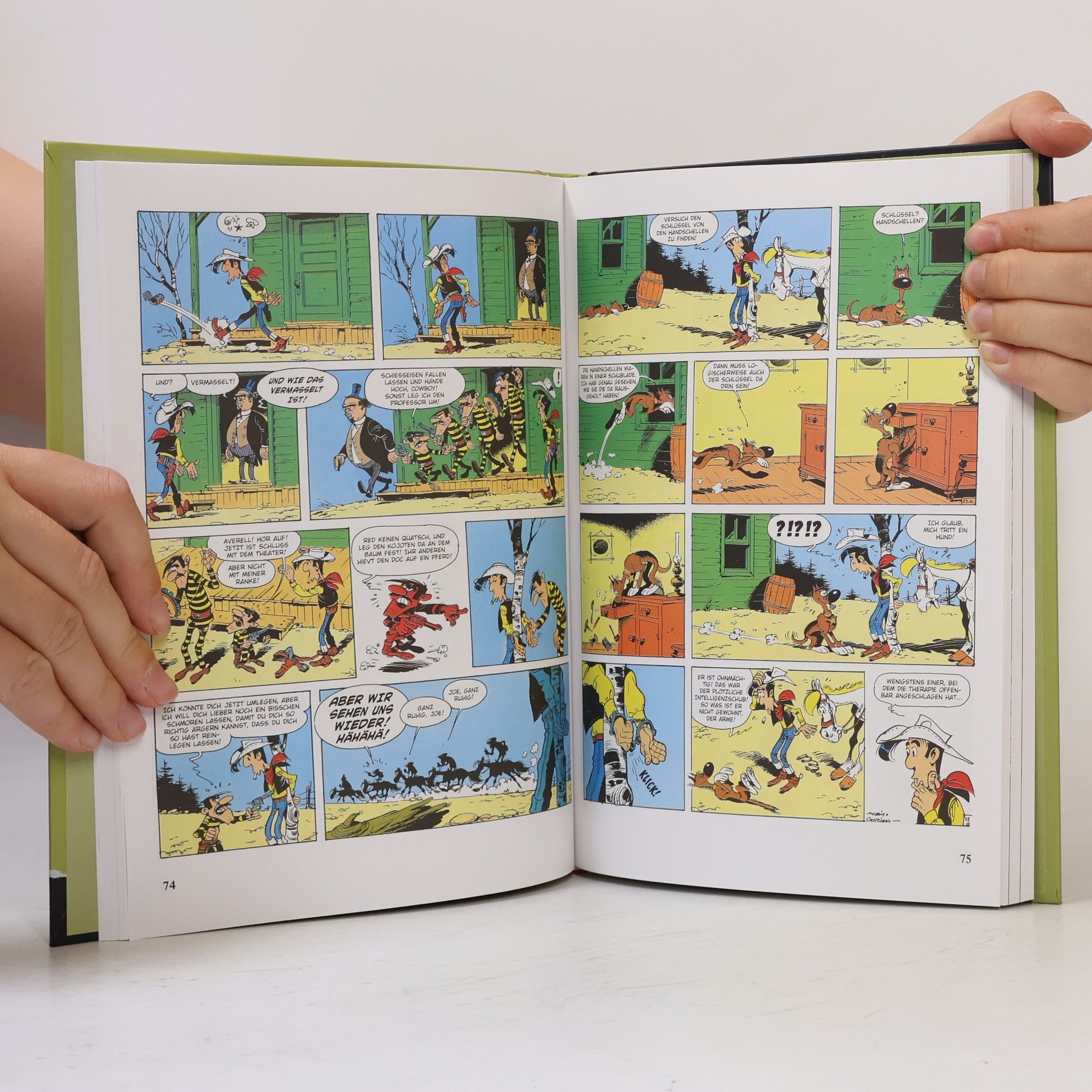 Morris Lucky Luke. Comic-Bibliothek 3