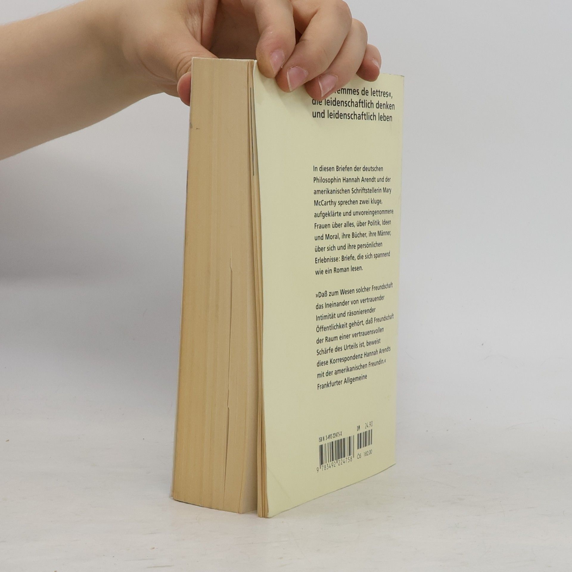 Hannah Arendt Im Vertrauen