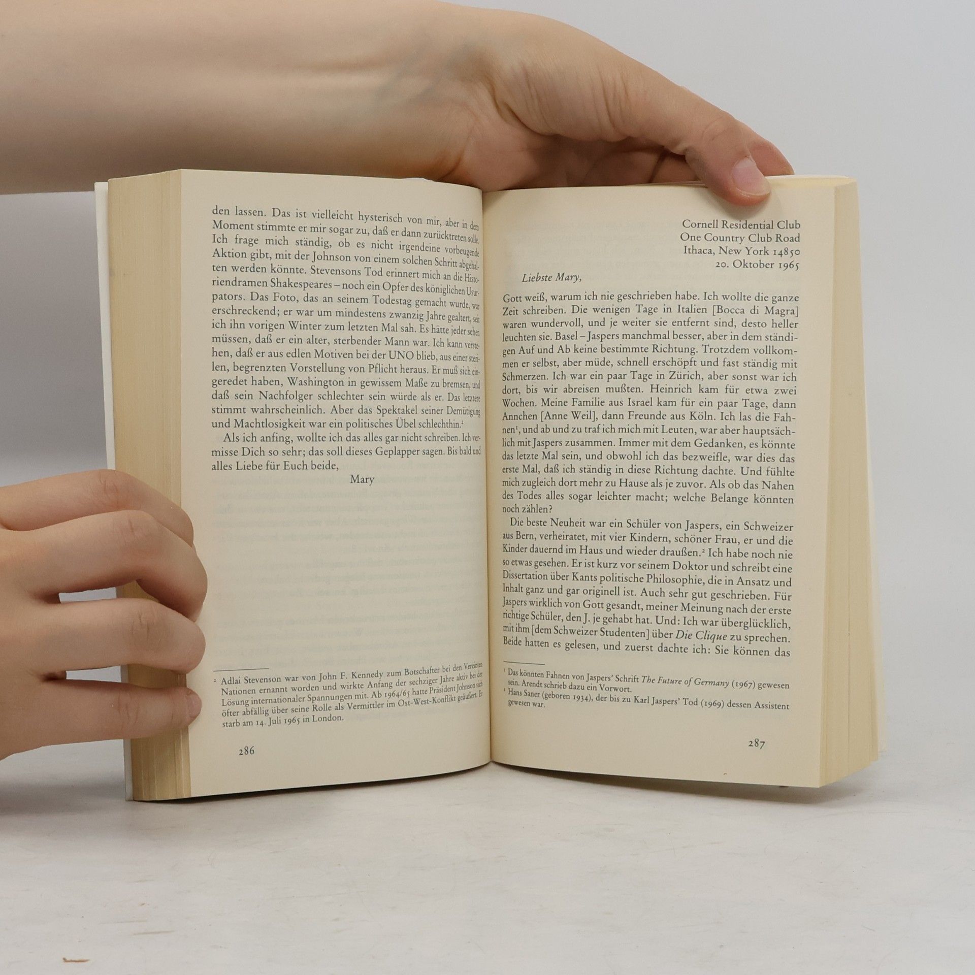 Hannah Arendt Im Vertrauen