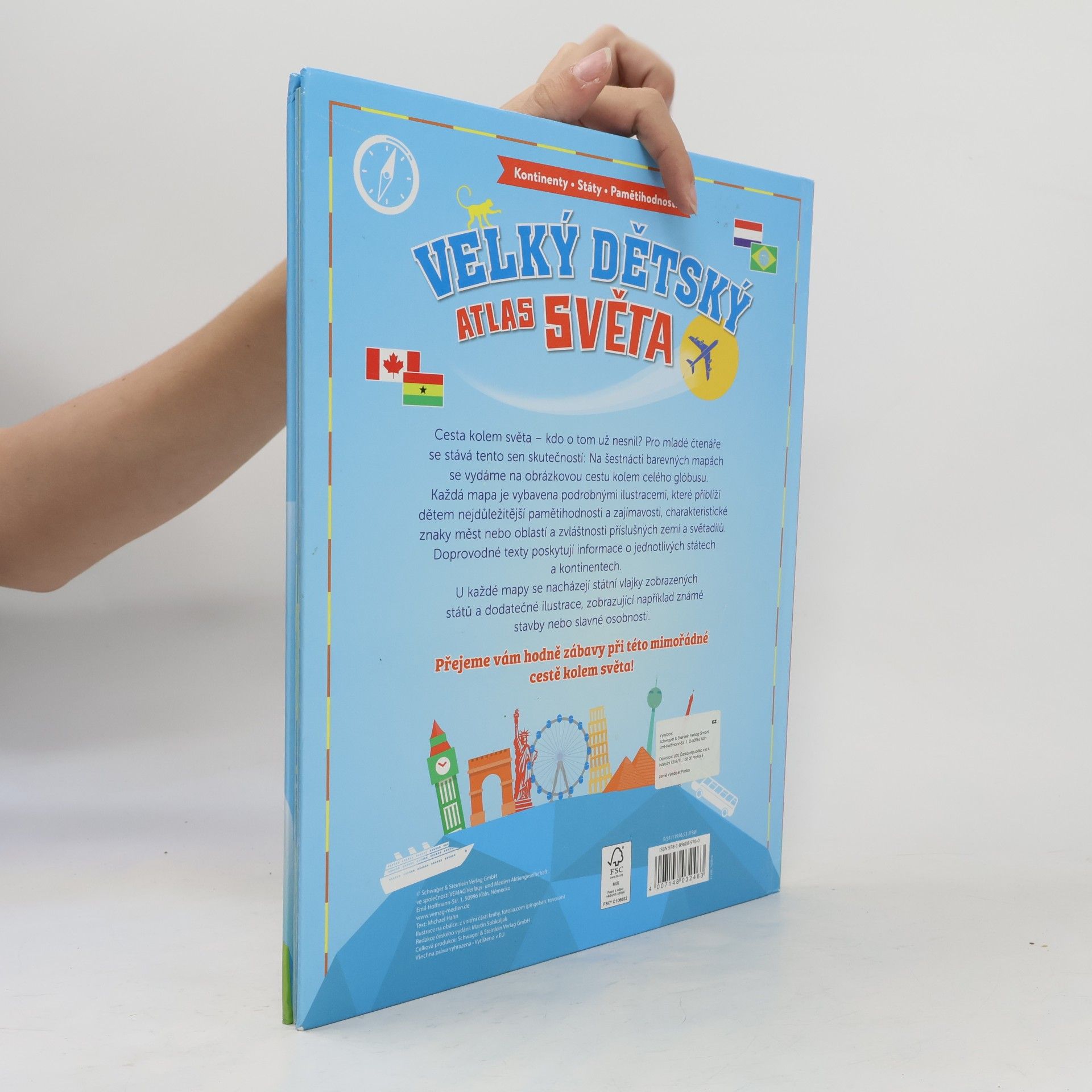 Autorenkollektiv Velký dětský atlas světa