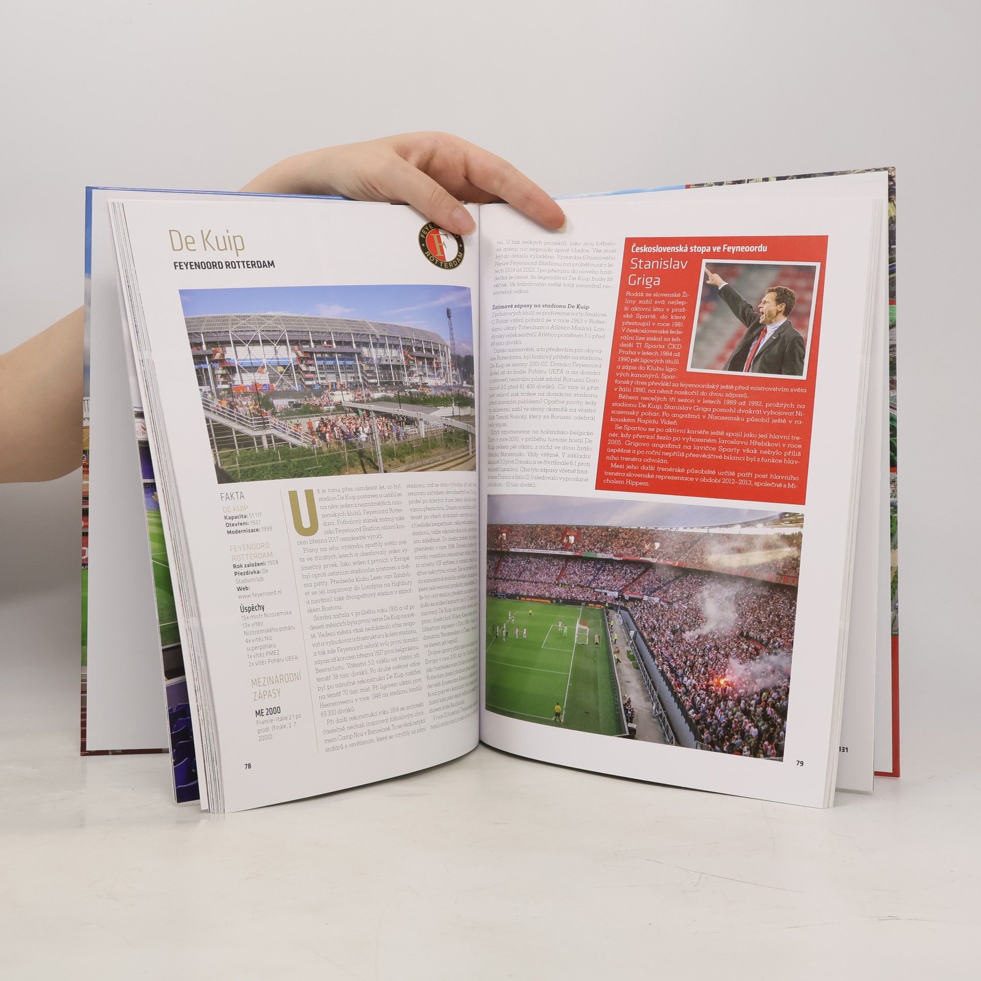 Jiří Vojkovský Fotbalové stadiony: Historie, fakta a příběhy evropských stadionů 2