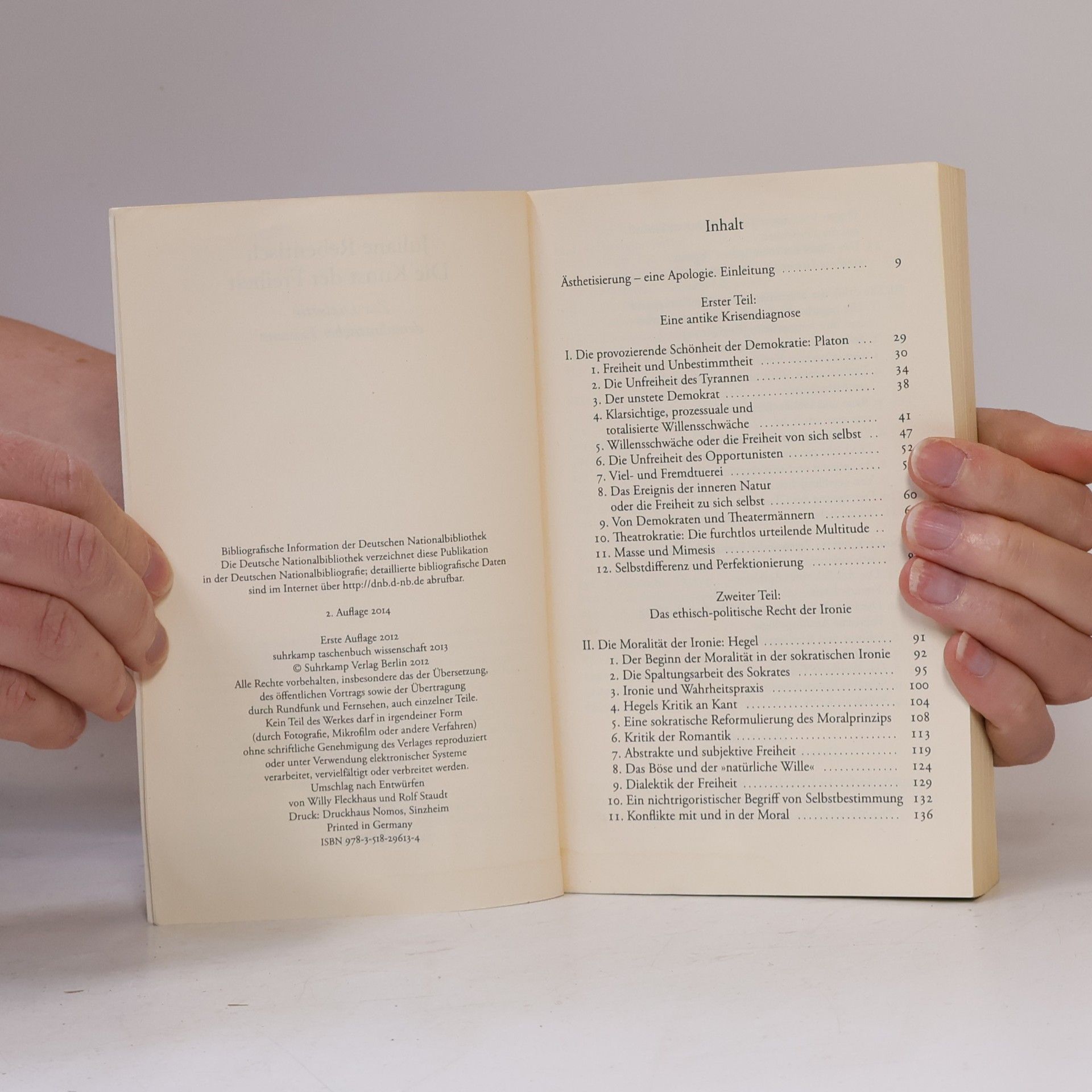 Juliane Rebentisch Suhrkamp Taschenbuch Wissenschaft: Die Kunst der Freiheit