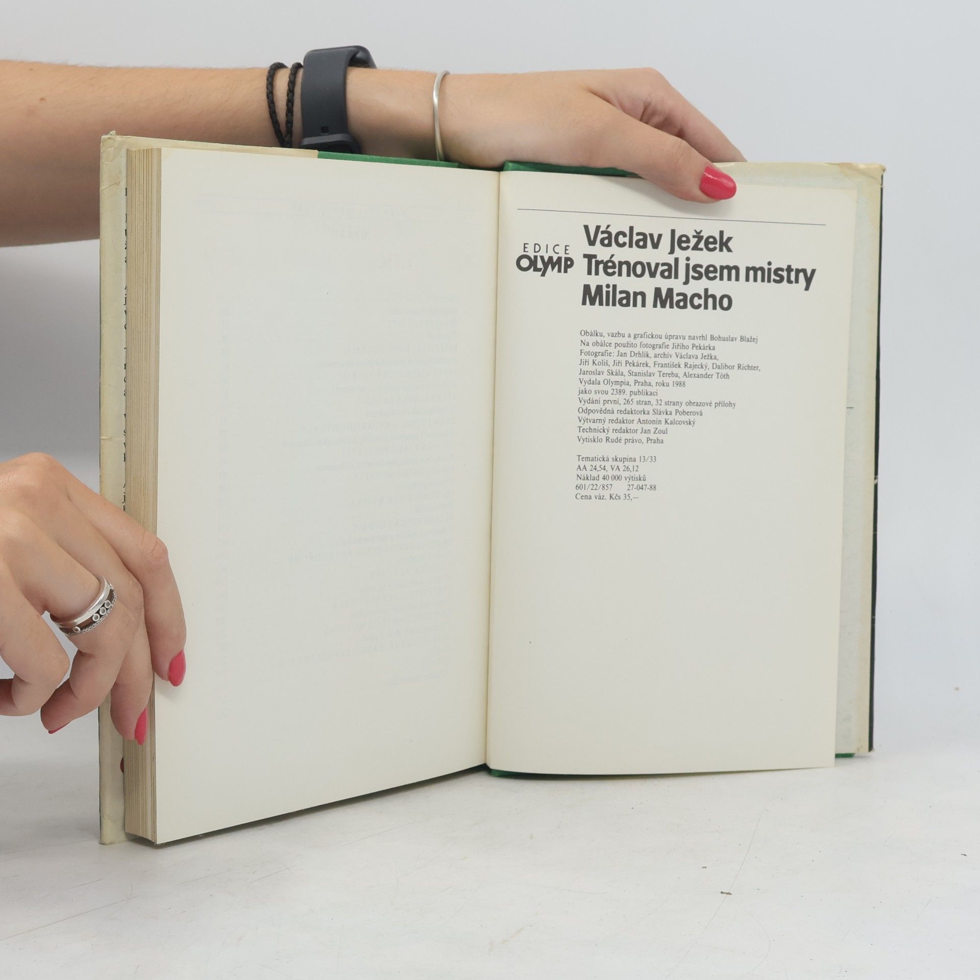 Václav Ježek Trénoval jsem mistry