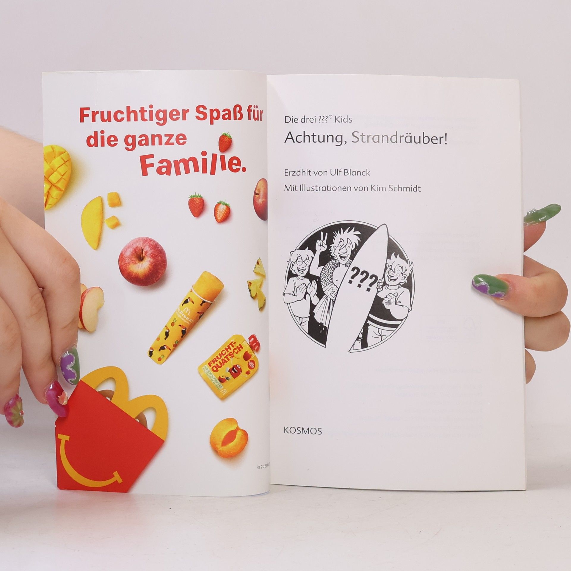Collectif d'auteurs Die drei ??? Kids, Achtung, Strandräuber!