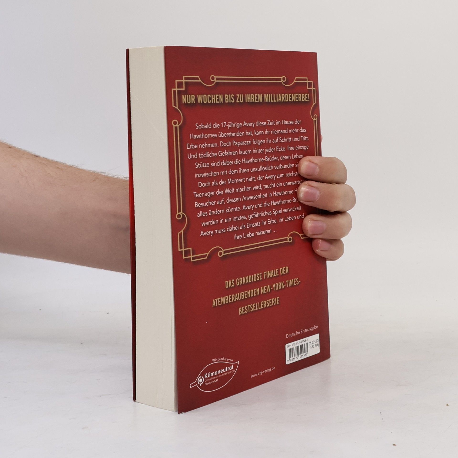 Jennifer Lynn Barnes The Inheritance Games. Der letzte Schachzug