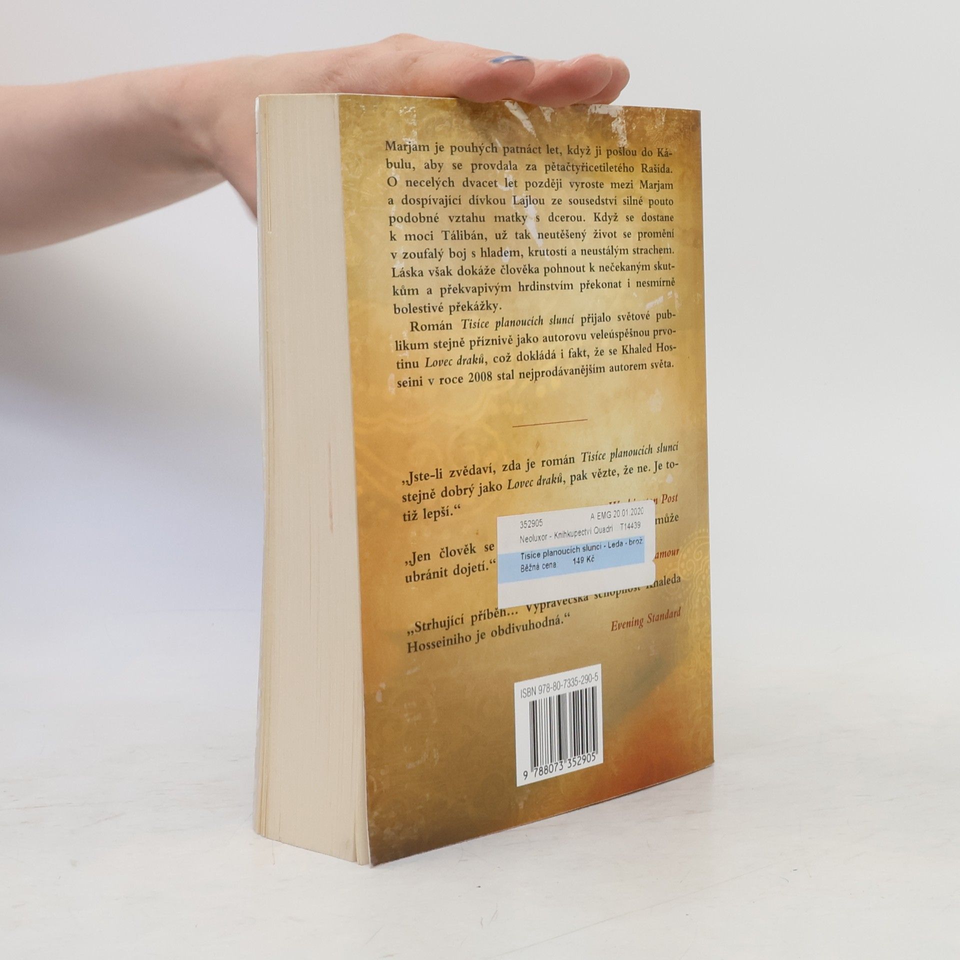 Khaled Hosseini Tisíce planoucích sluncí