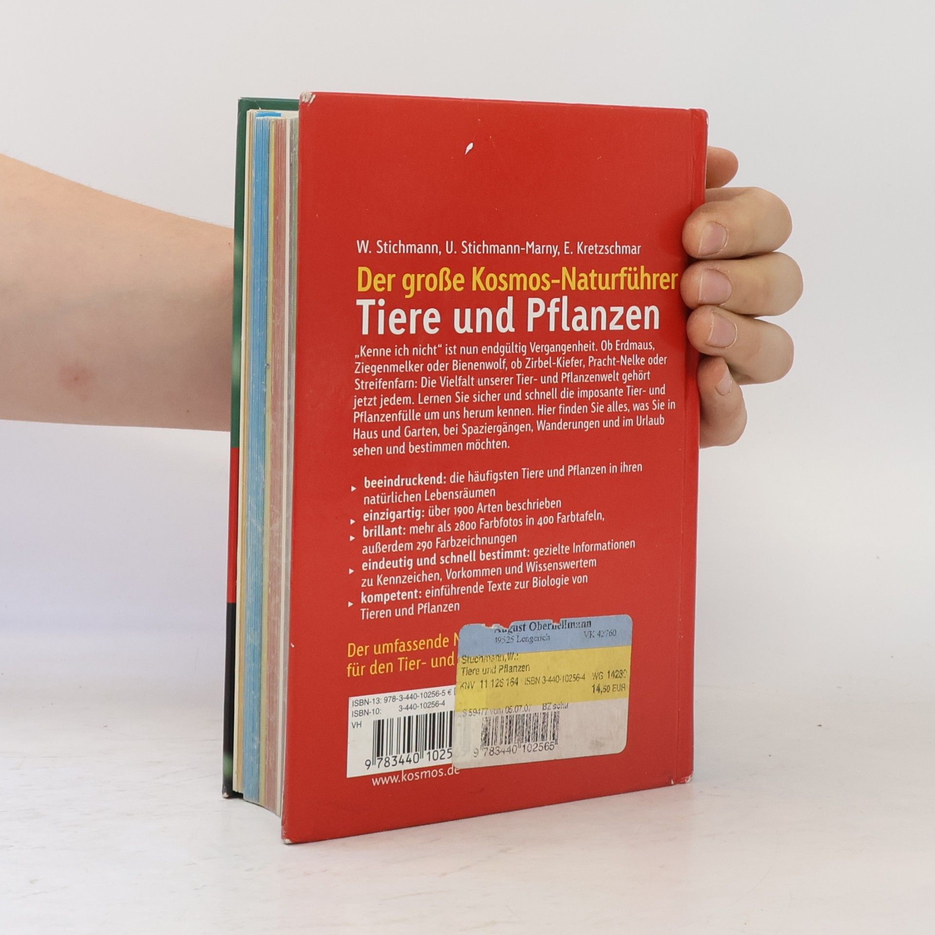 Wilfried Stichmann Der große Kosmos-Naturführer Tiere und Pflanzen
